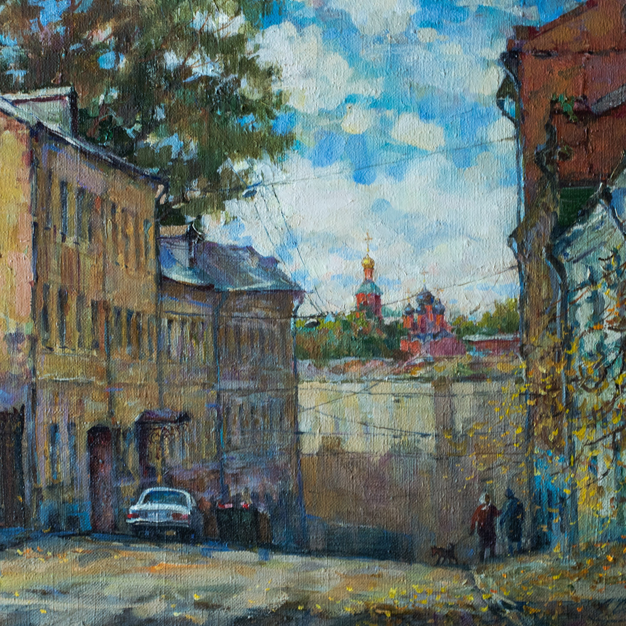 Станислав Скобелев — картины маслом. Москва и русская деревня