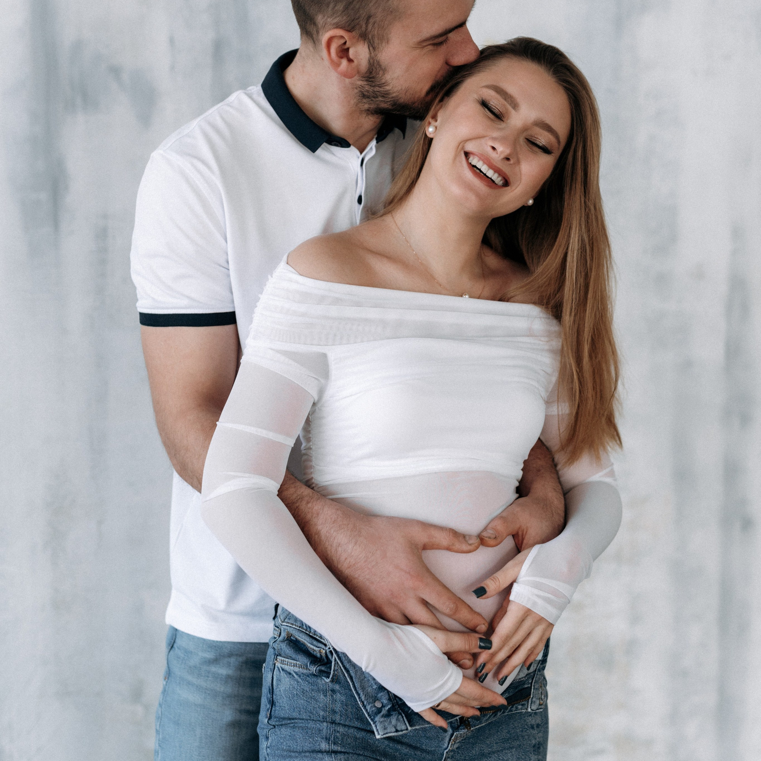 Инна и Максим в ожидании чуда. Фотосессия беременности