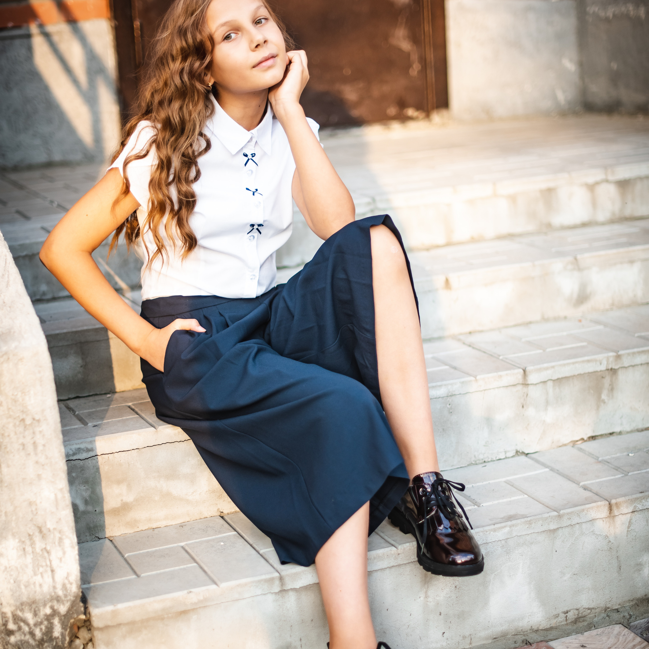 Соня в школу