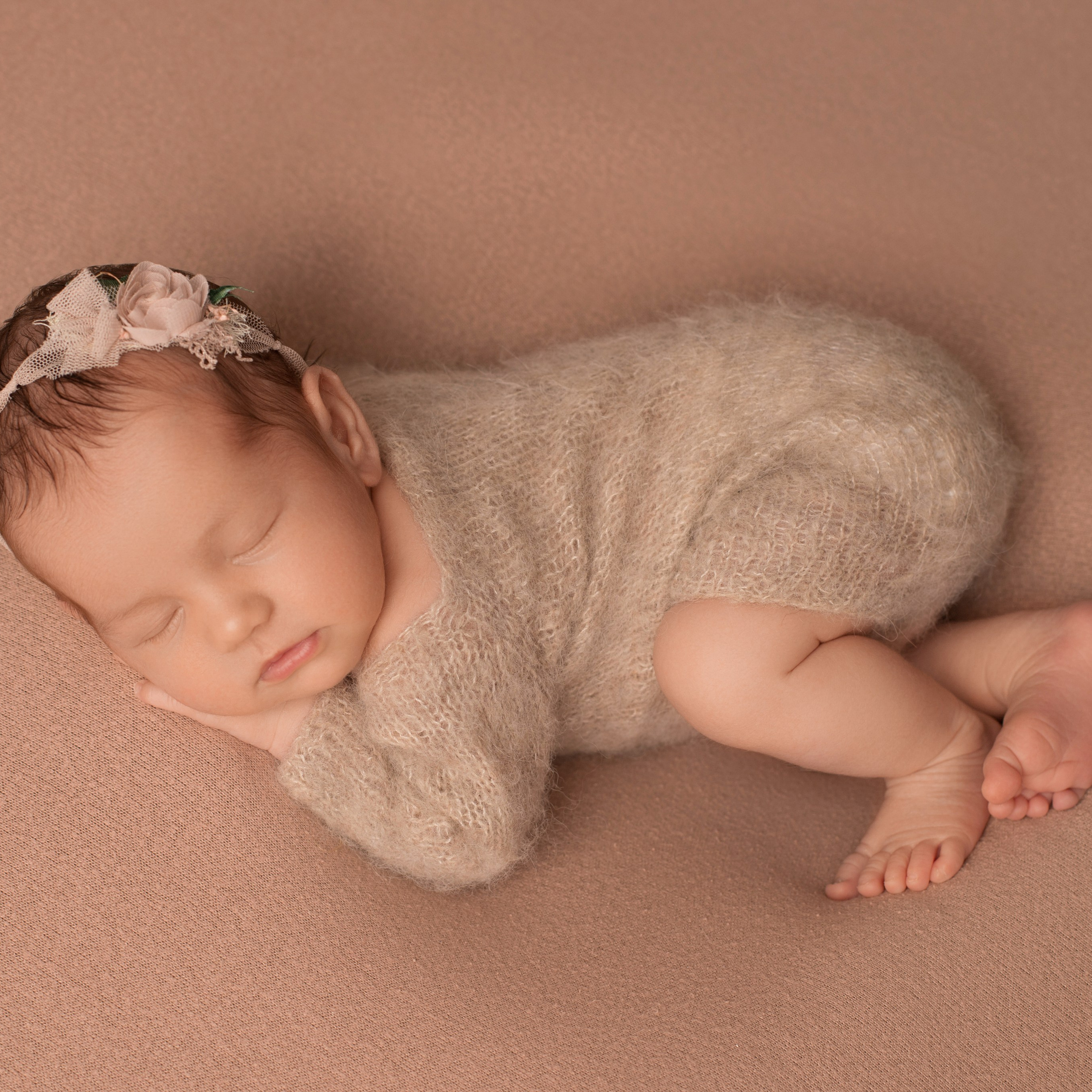 Маша. 1 мес. Фотограф новорожденных Ольга Джарты