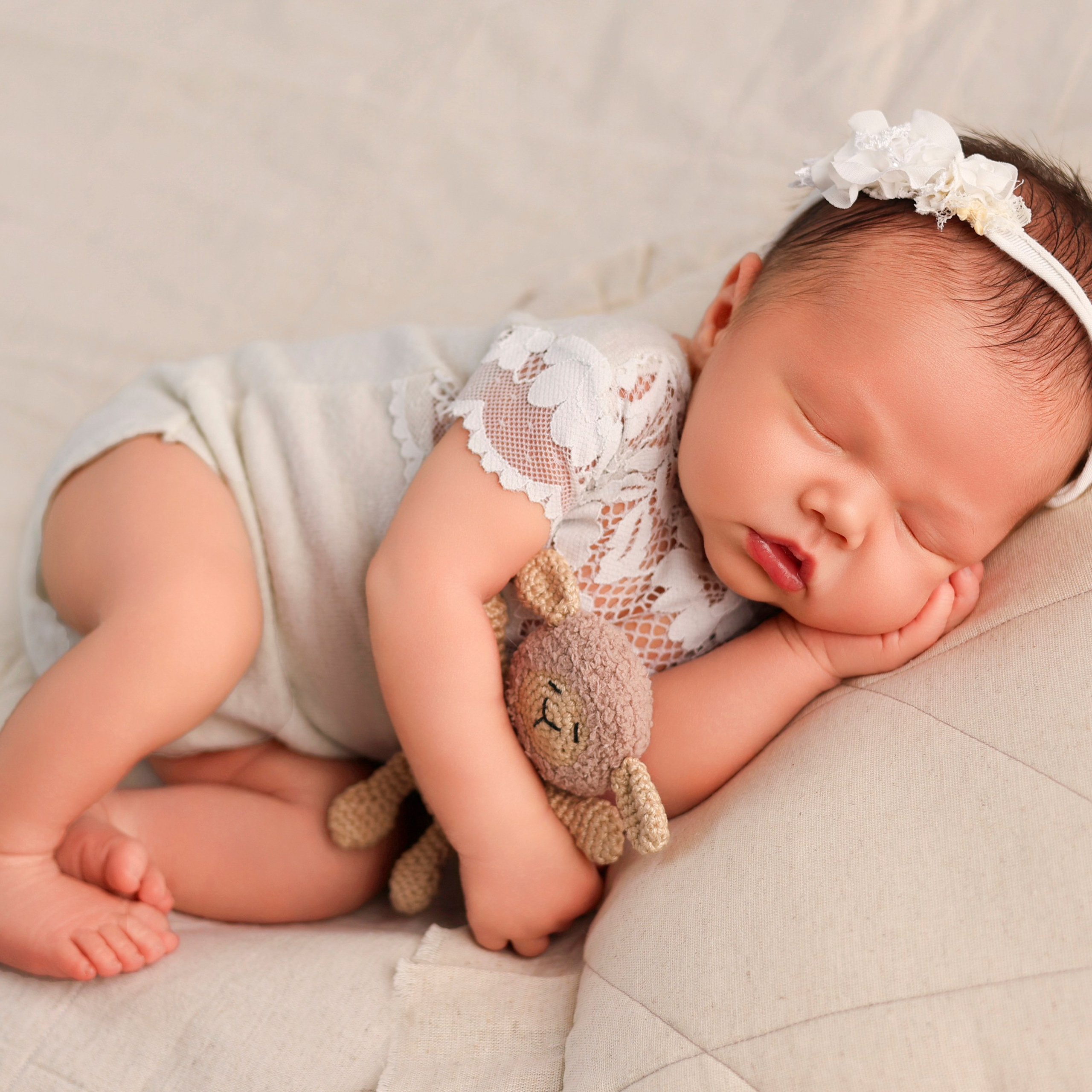 Мария.9 дней. Фотограф новорожденных Ольга Джарты