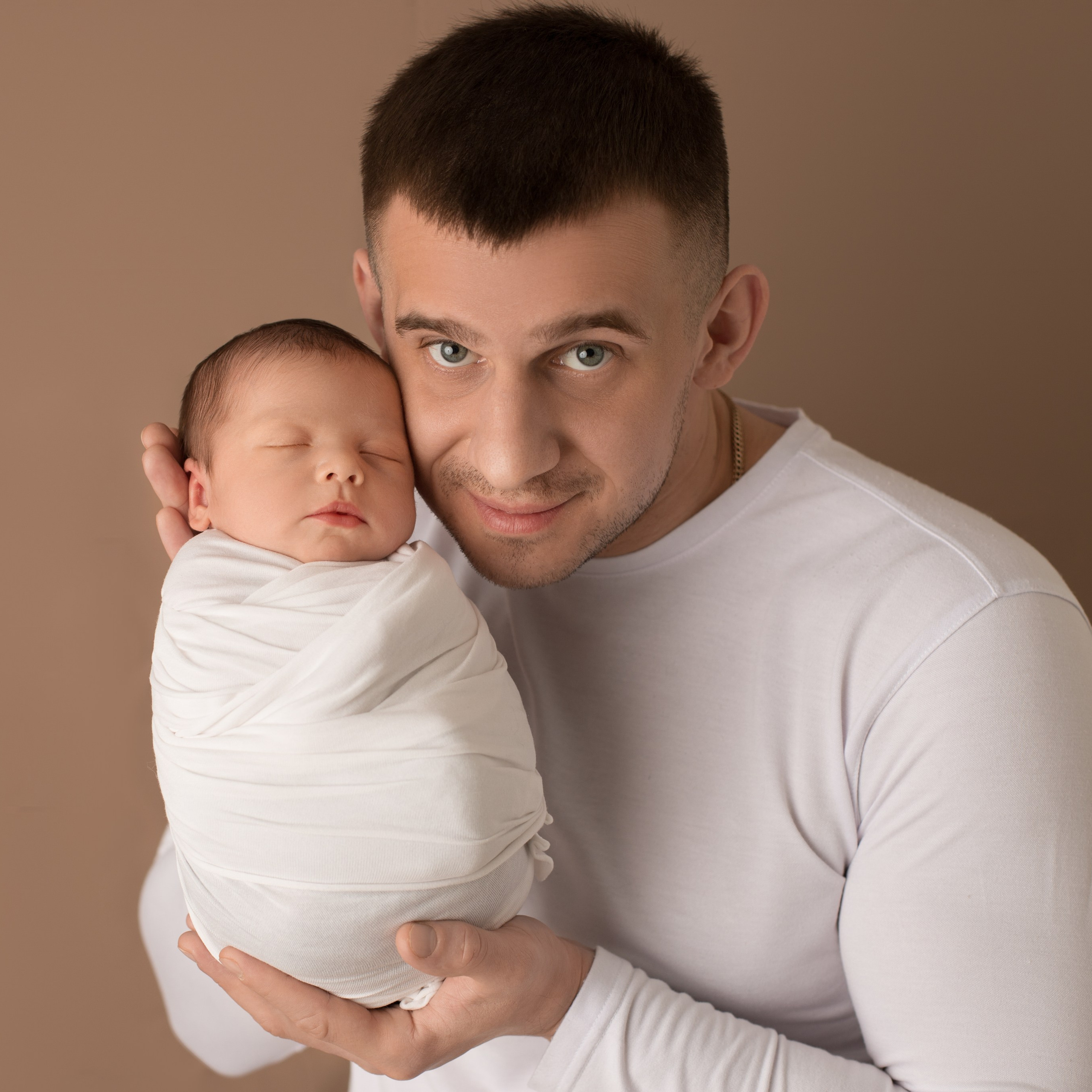 С родителями. Фотограф новорожденных Ольга Джарты