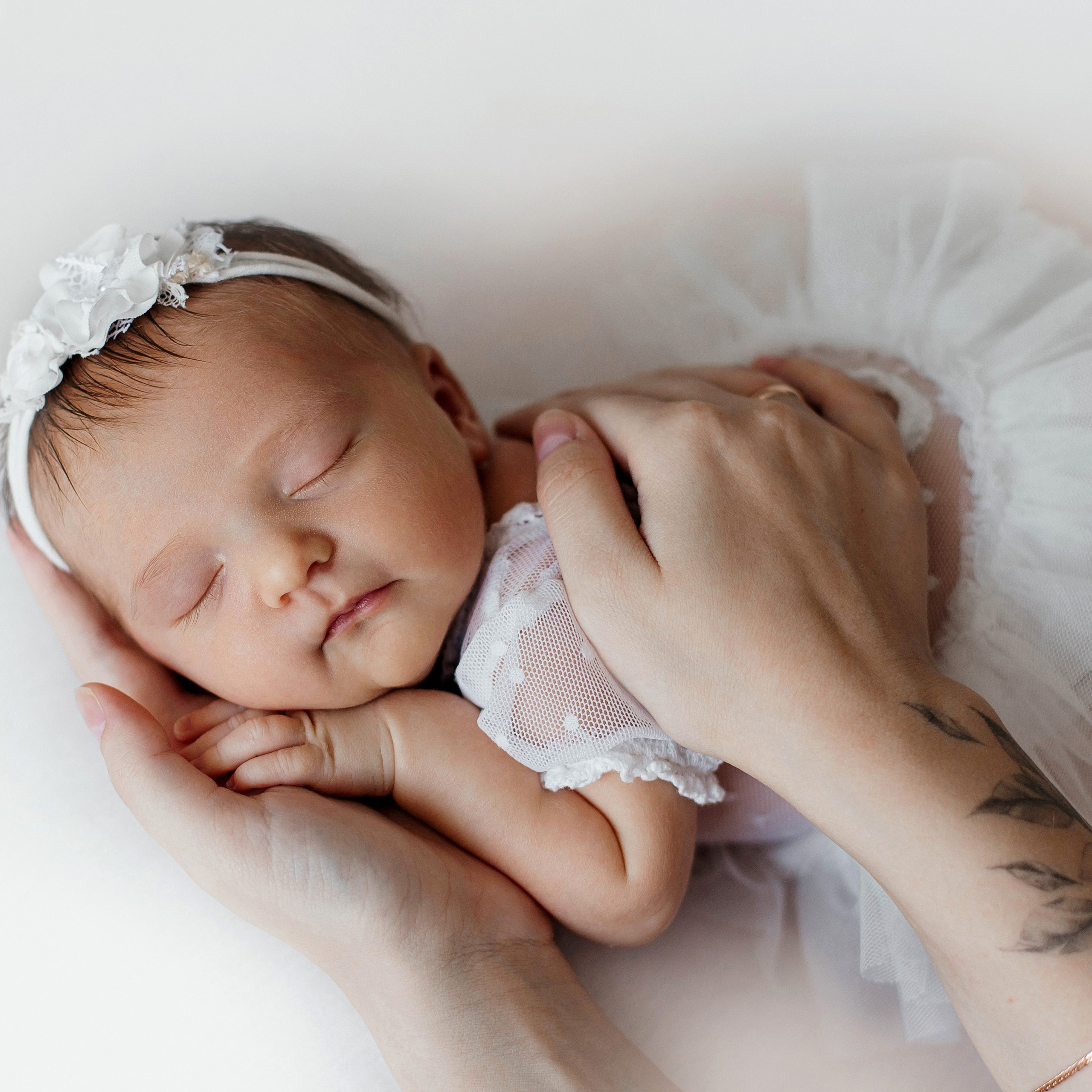 Вера.14 дней. Фотограф новорожденных Ольга Джарты