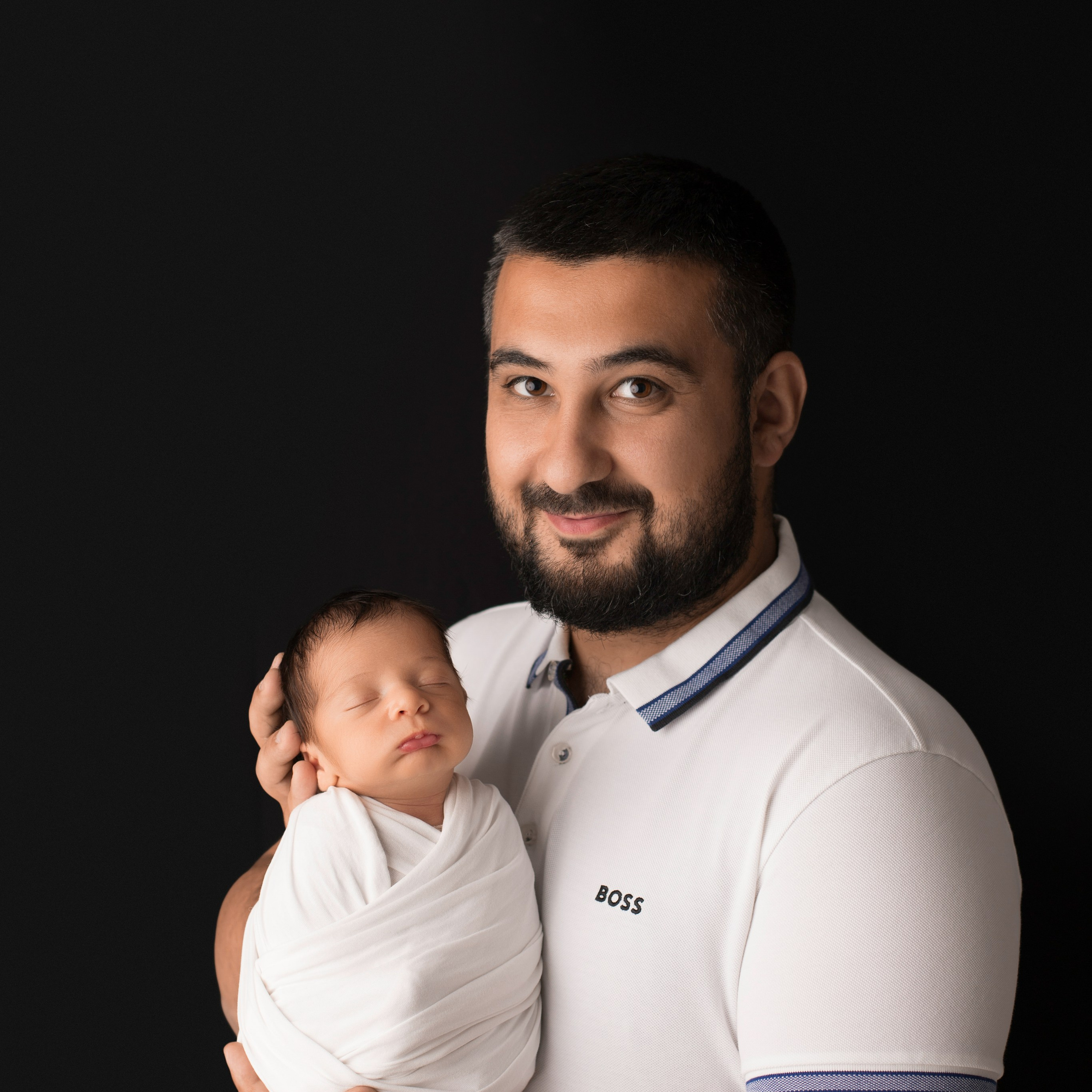 С родителями. Фотограф новорожденных Ольга Джарты