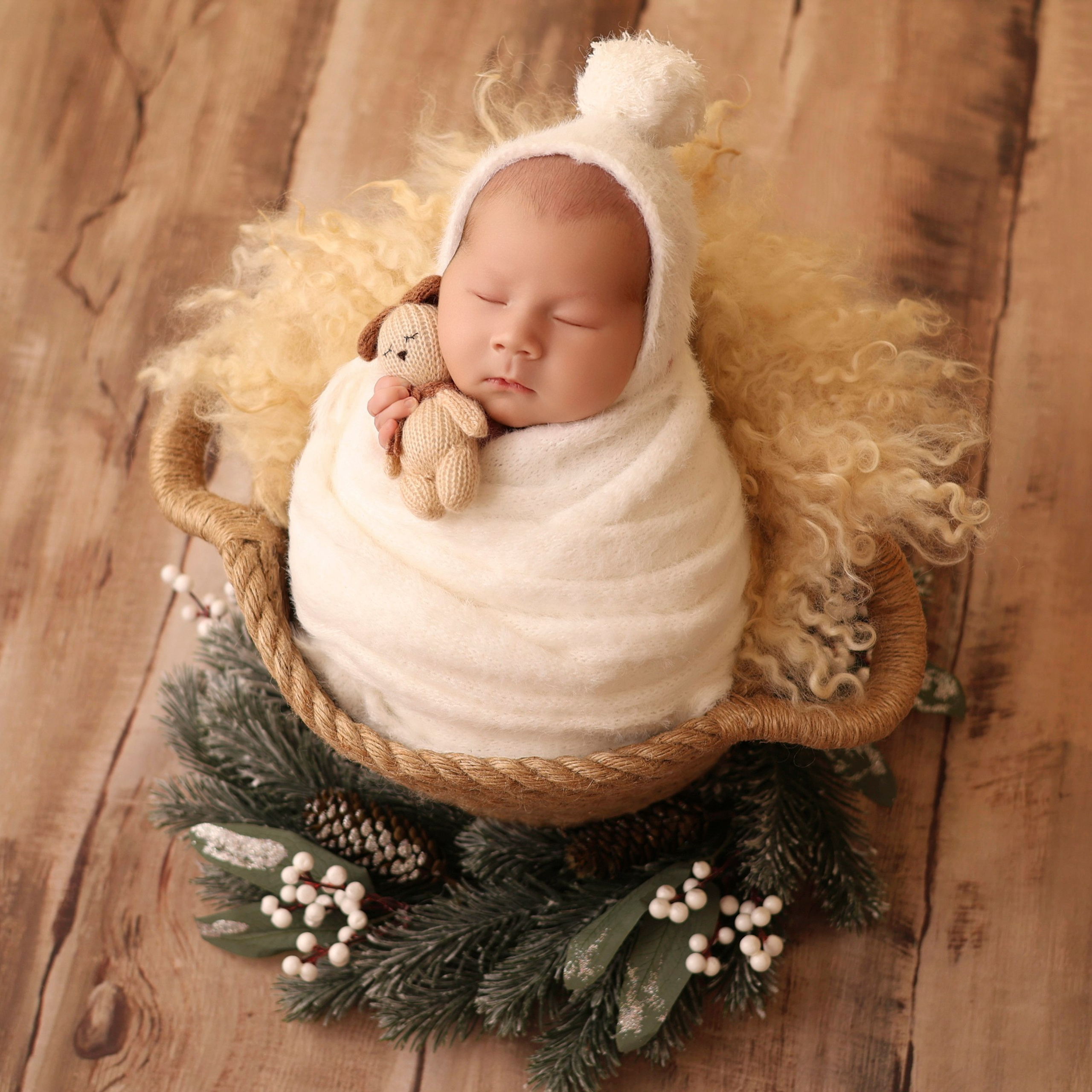 Кирилл.15 дней. Фотограф новорожденных Ольга Джарты