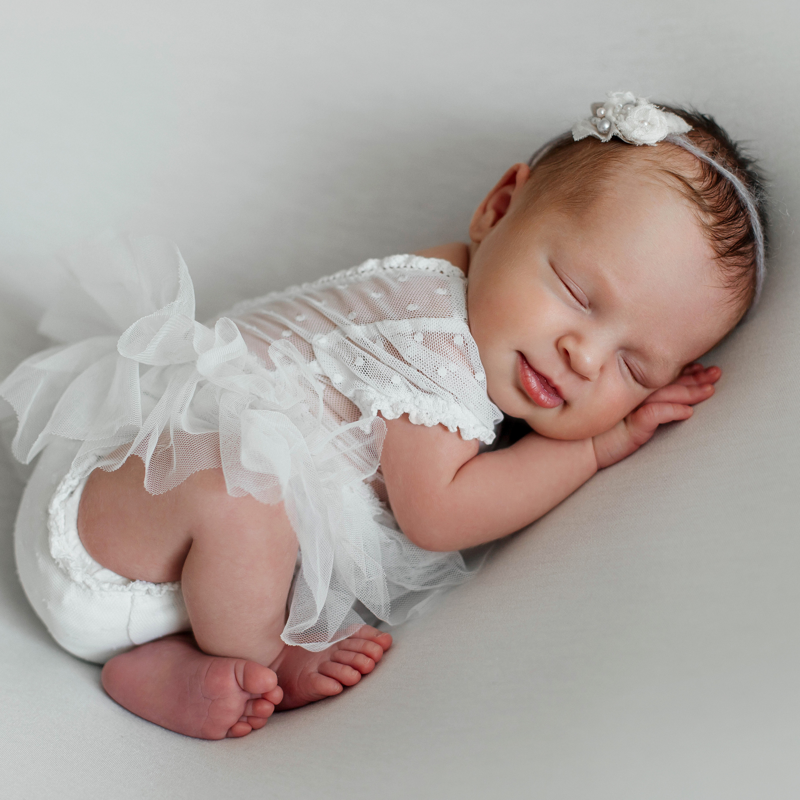 Аделина.3 недели. Фотограф новорожденных Ольга Джарты