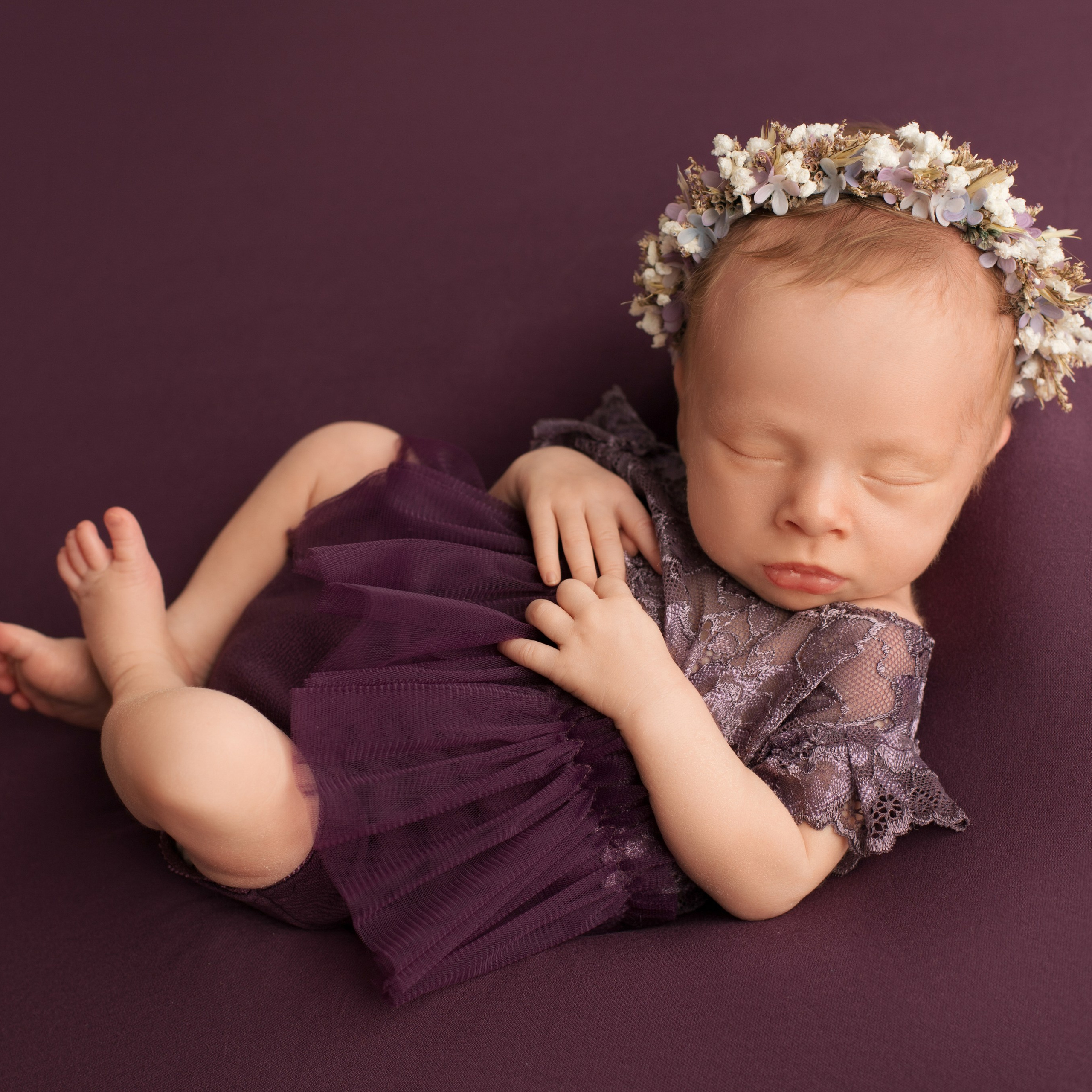 Ева. 20 дней. Фотограф новорожденных Ольга Джарты