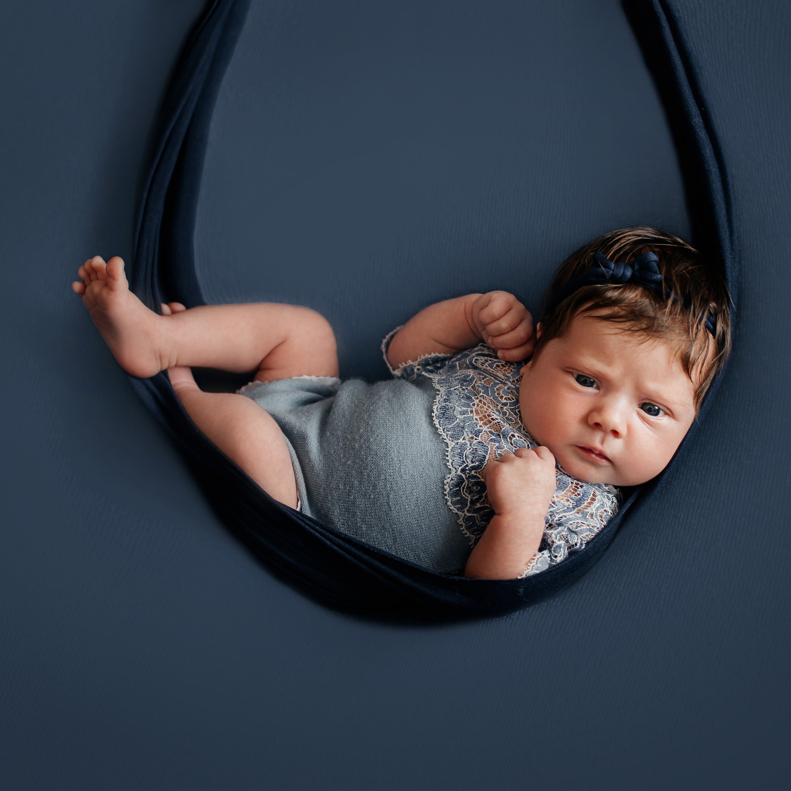 Кира. Чудесная девочка!. Фотограф новорожденных Ольга Джарты