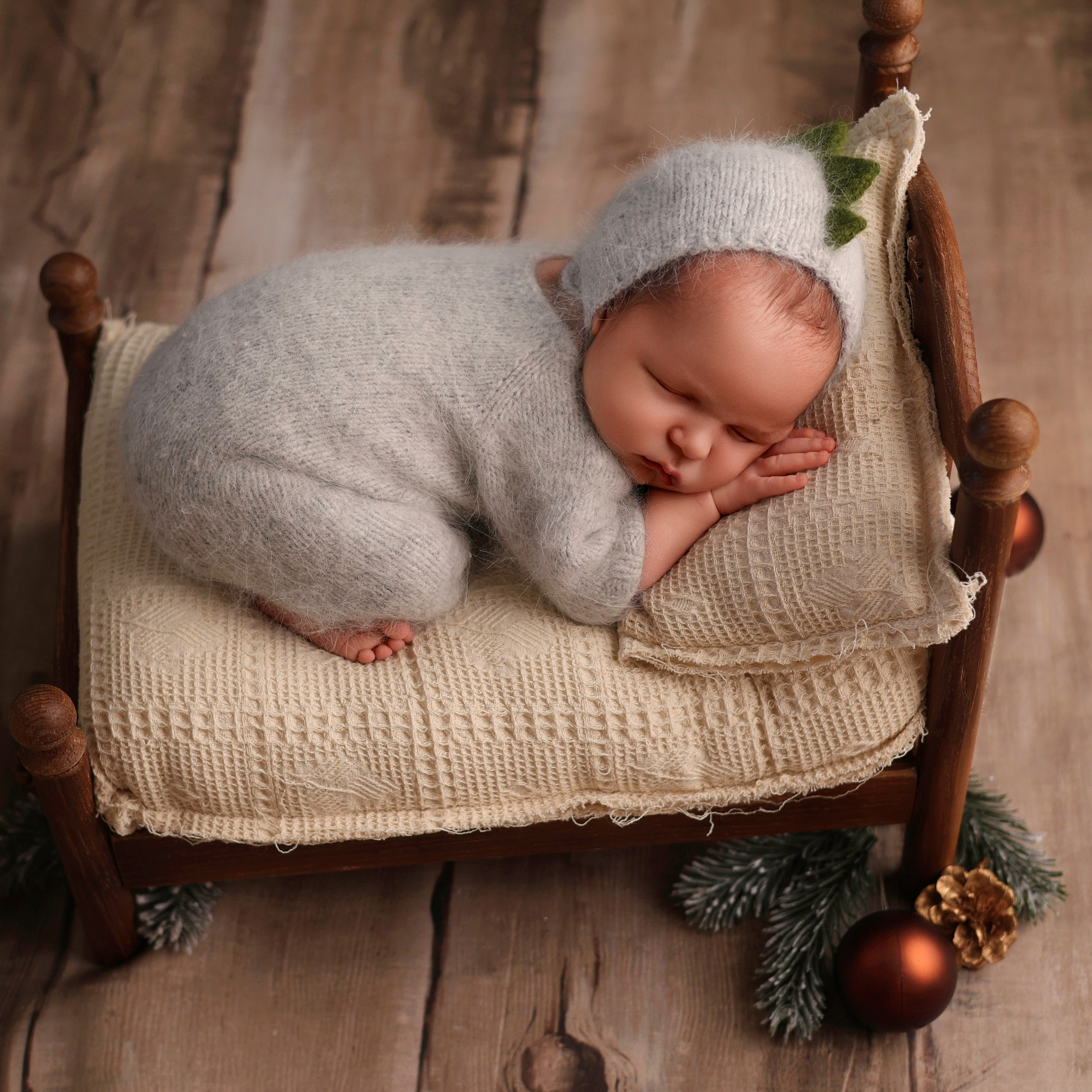 Федя.18 дней. Фотограф новорожденных Ольга Джарты