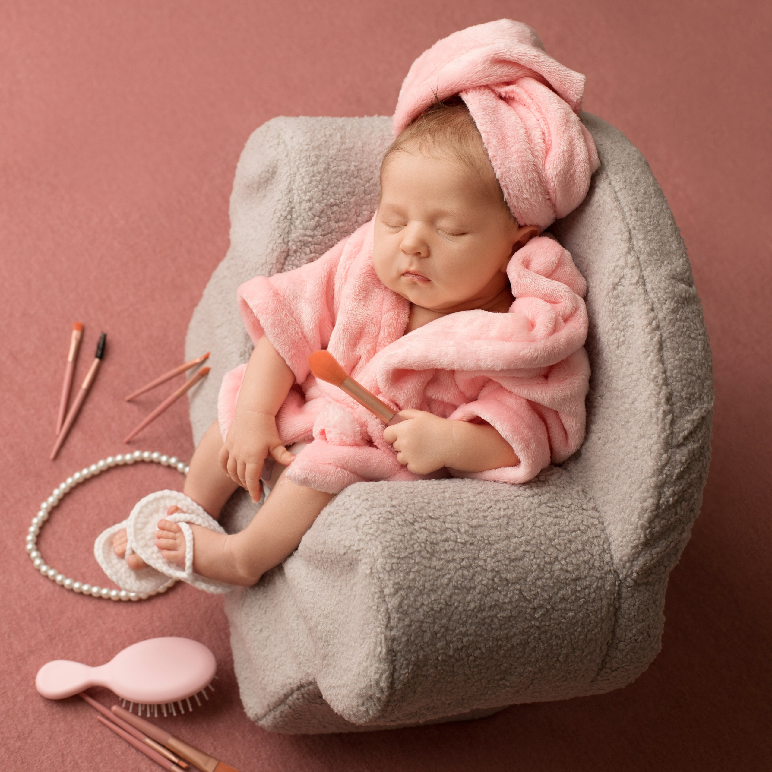 Владислава.14 дней. Фотограф новорожденных Ольга Джарты