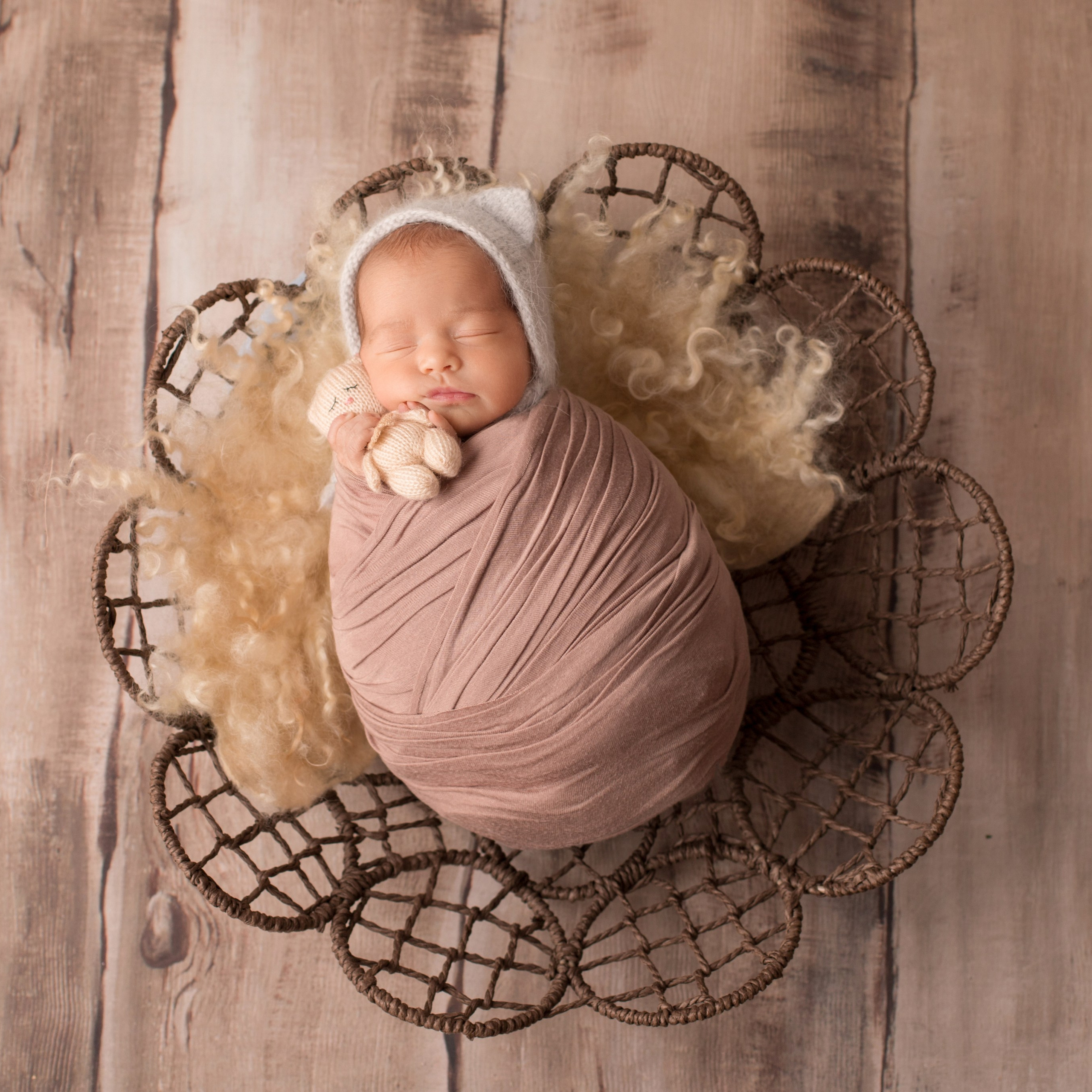 Мира и Мила. Фотограф новорожденных Ольга Джарты