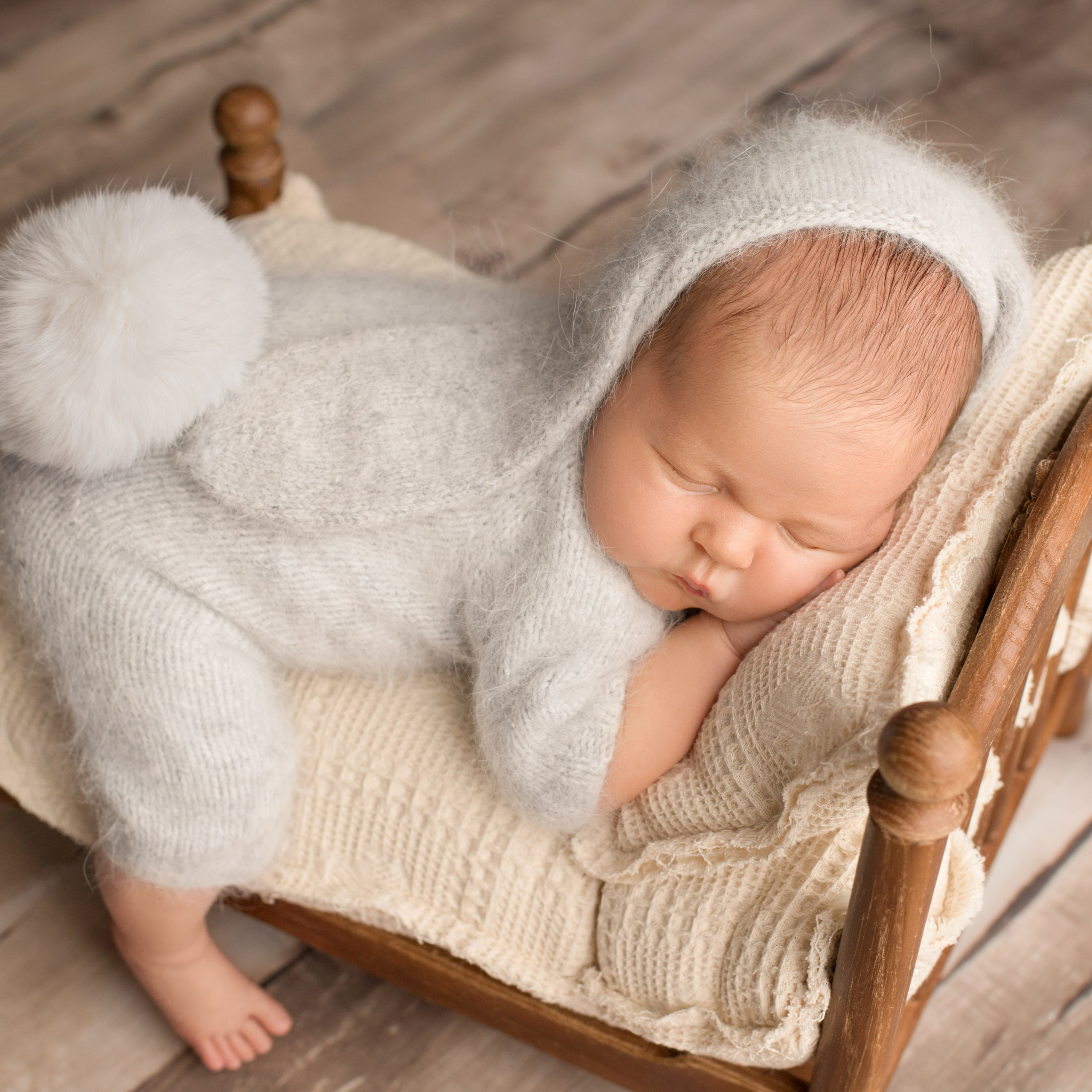 Аня.2,5 недели. Фотограф новорожденных Ольга Джарты