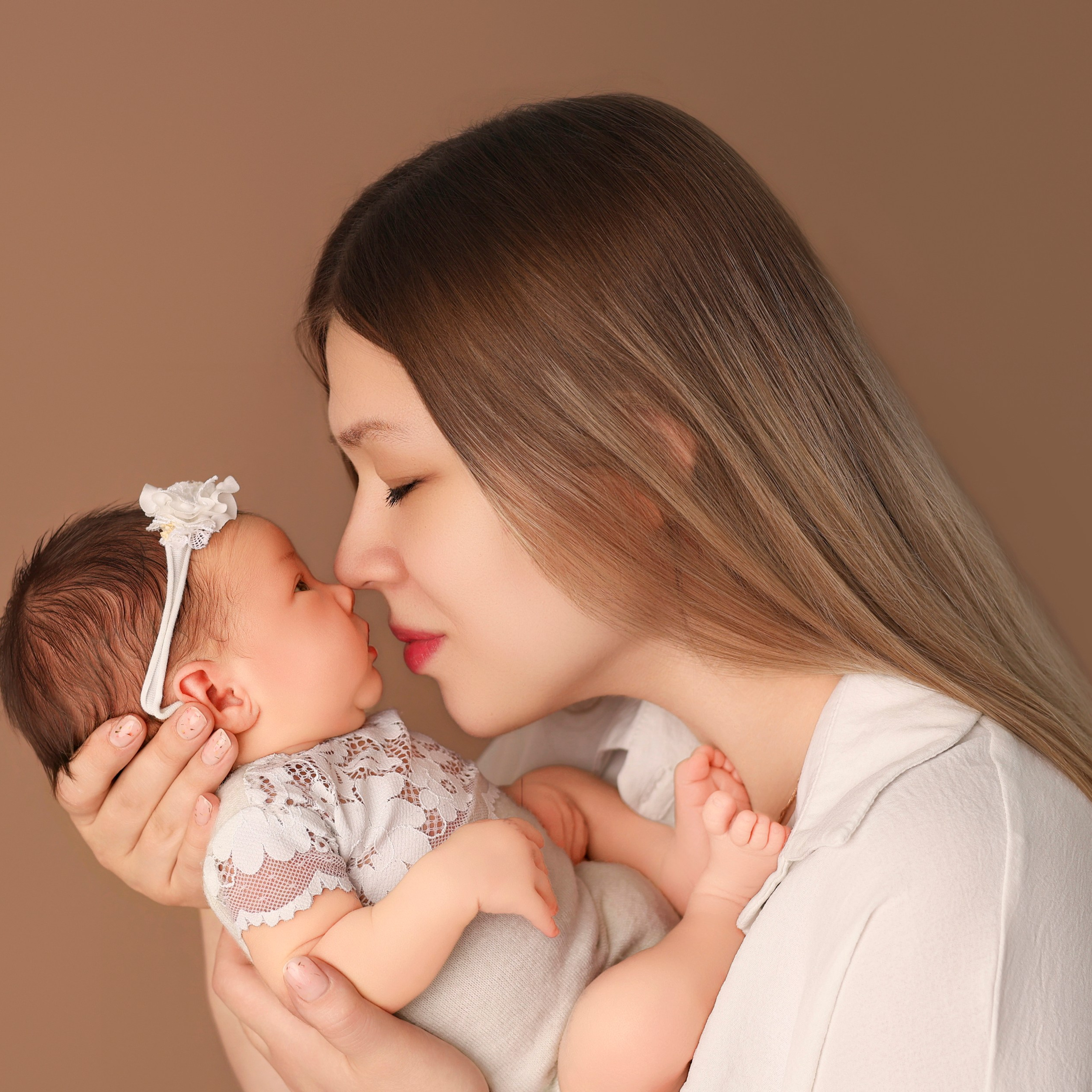 Мария.9 дней. Фотограф новорожденных Ольга Джарты