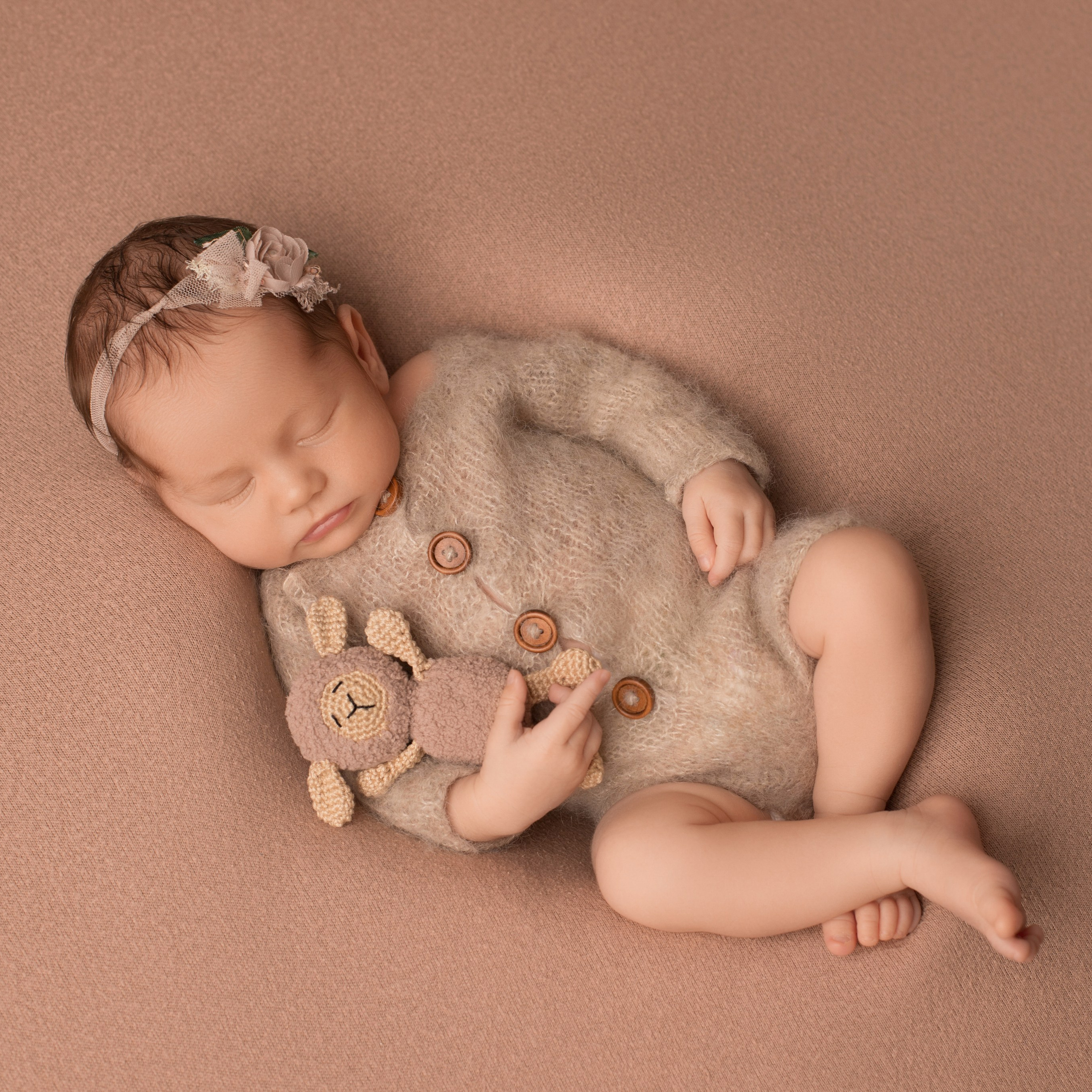 Маша. 1 мес. Фотограф новорожденных Ольга Джарты