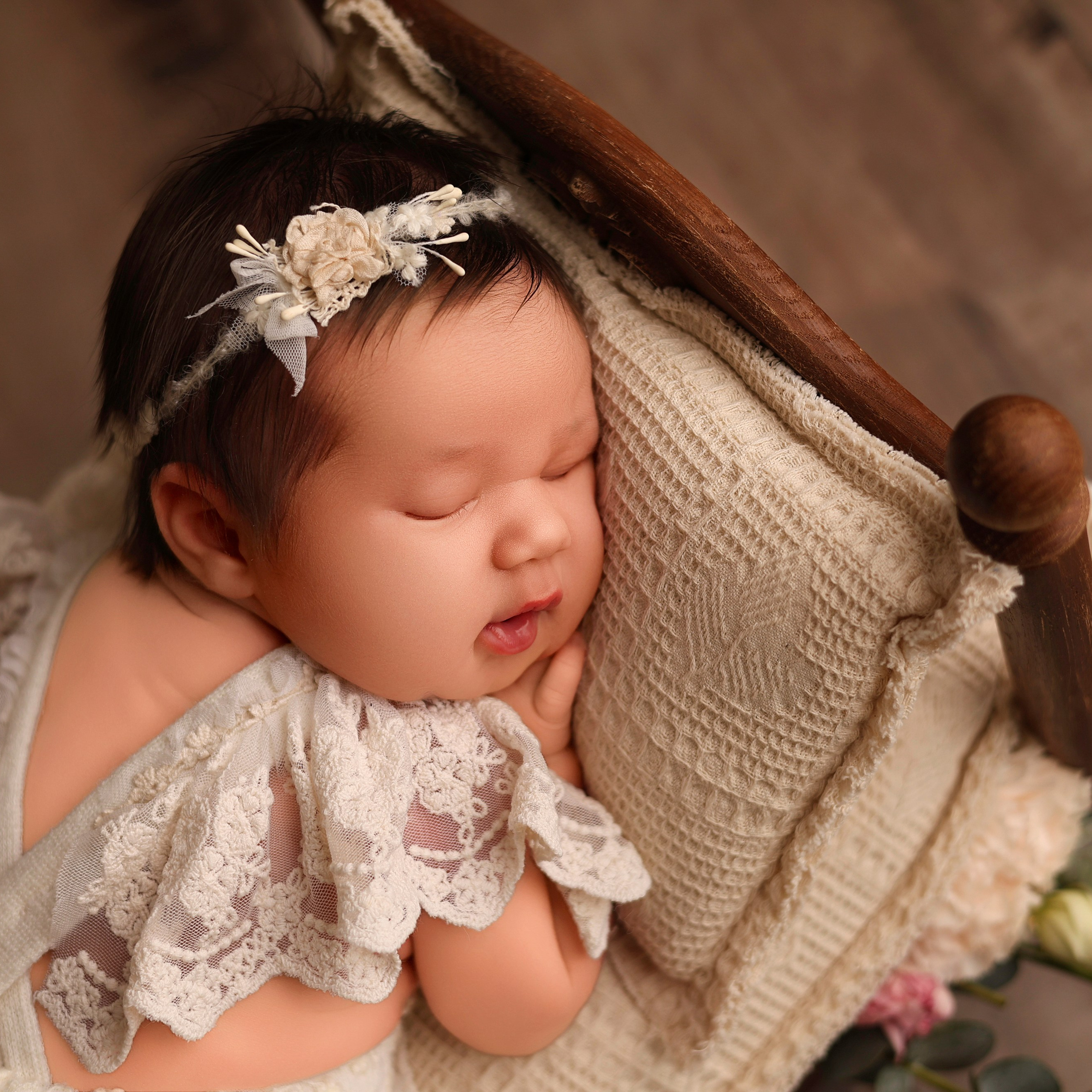 Вера. 7 дней. Фотограф новорожденных Ольга Джарты