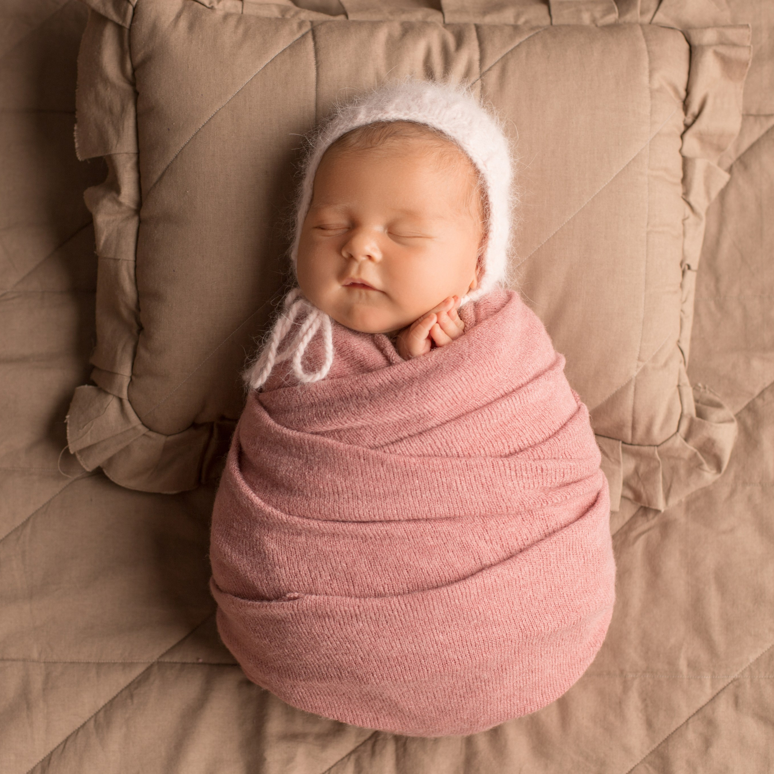 Аня.2,5 недели. Фотограф новорожденных Ольга Джарты