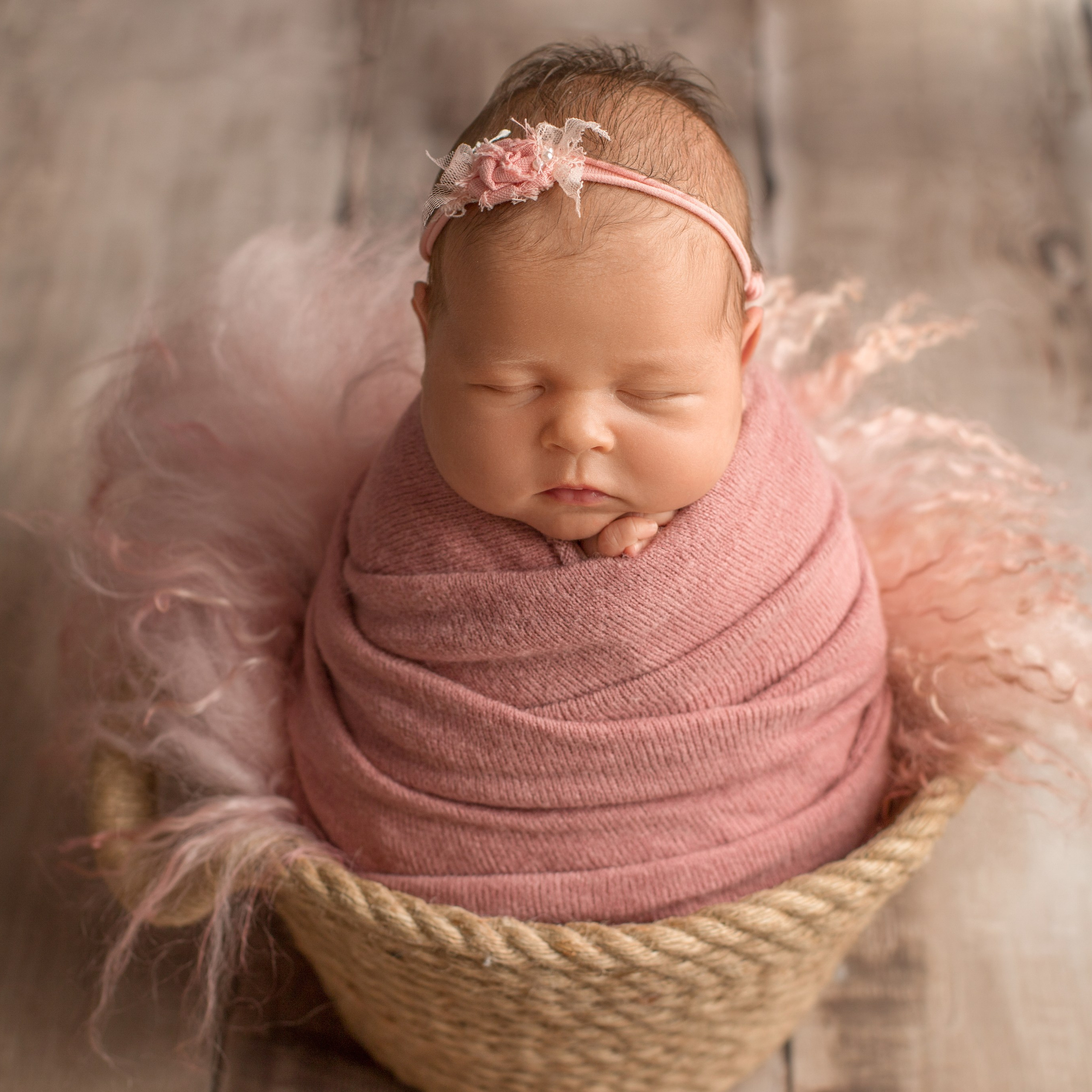 Аня.2,5 недели. Фотограф новорожденных Ольга Джарты