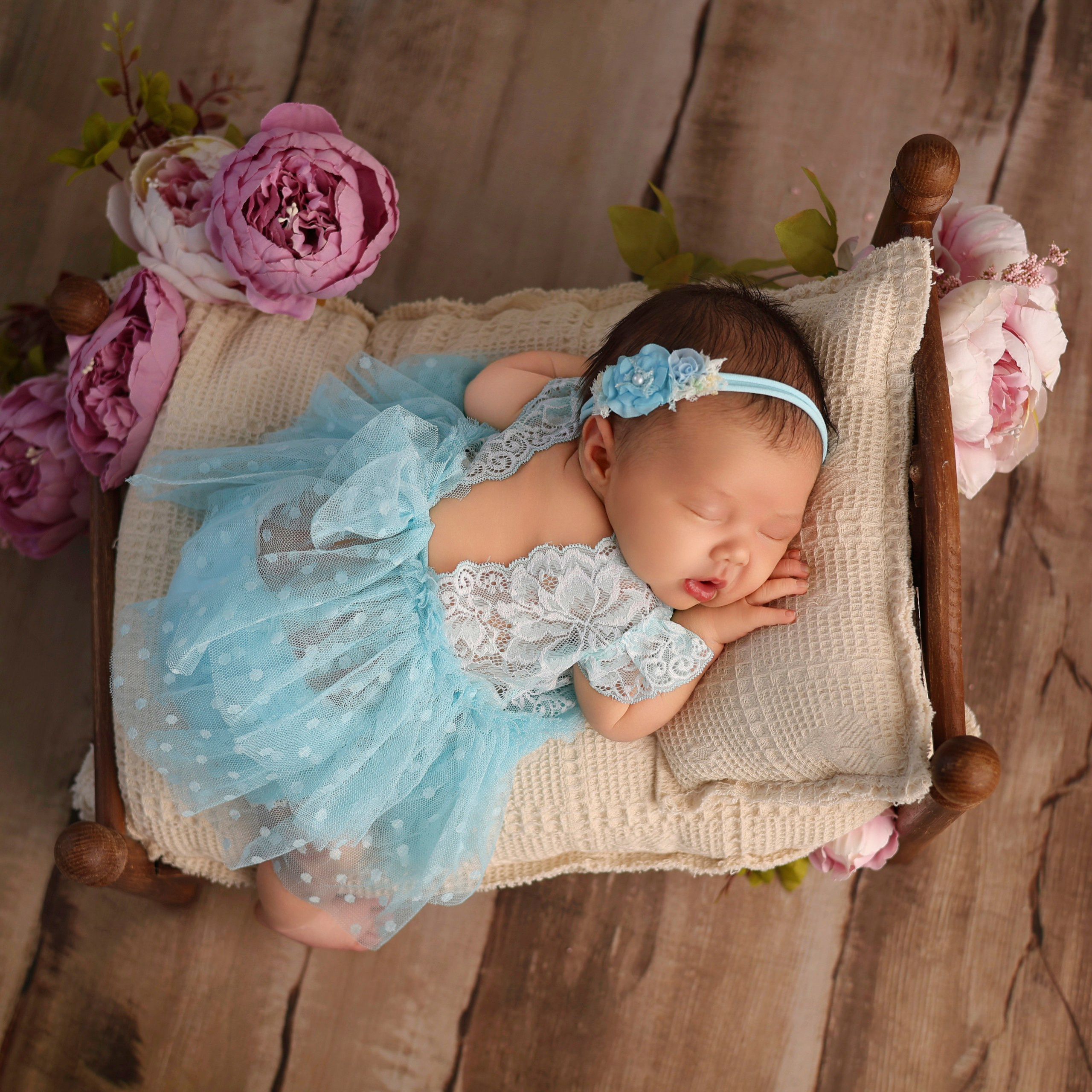 Мария.9 дней. Фотограф новорожденных Ольга Джарты