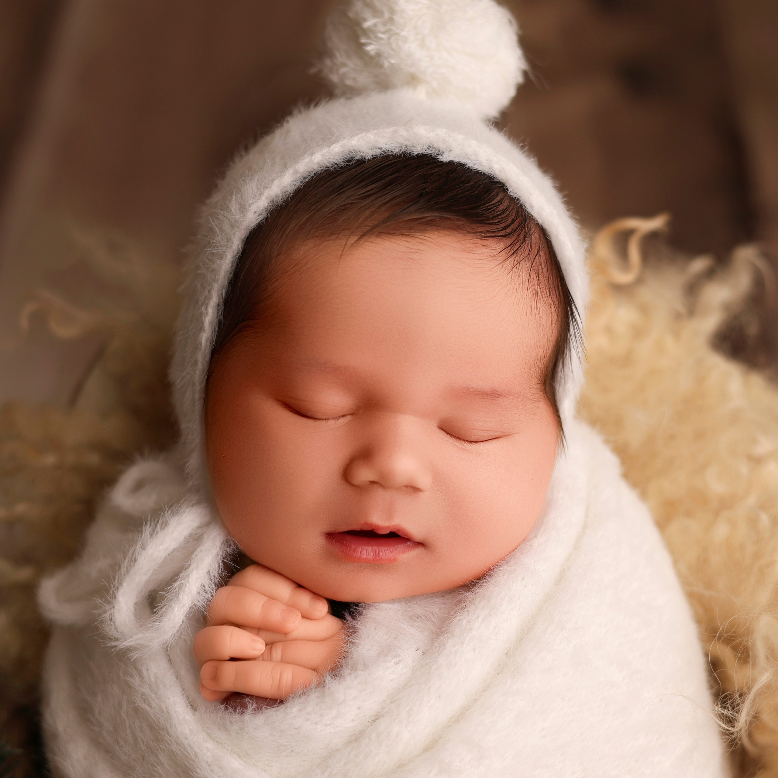 Вера. 7 дней. Фотограф новорожденных Ольга Джарты