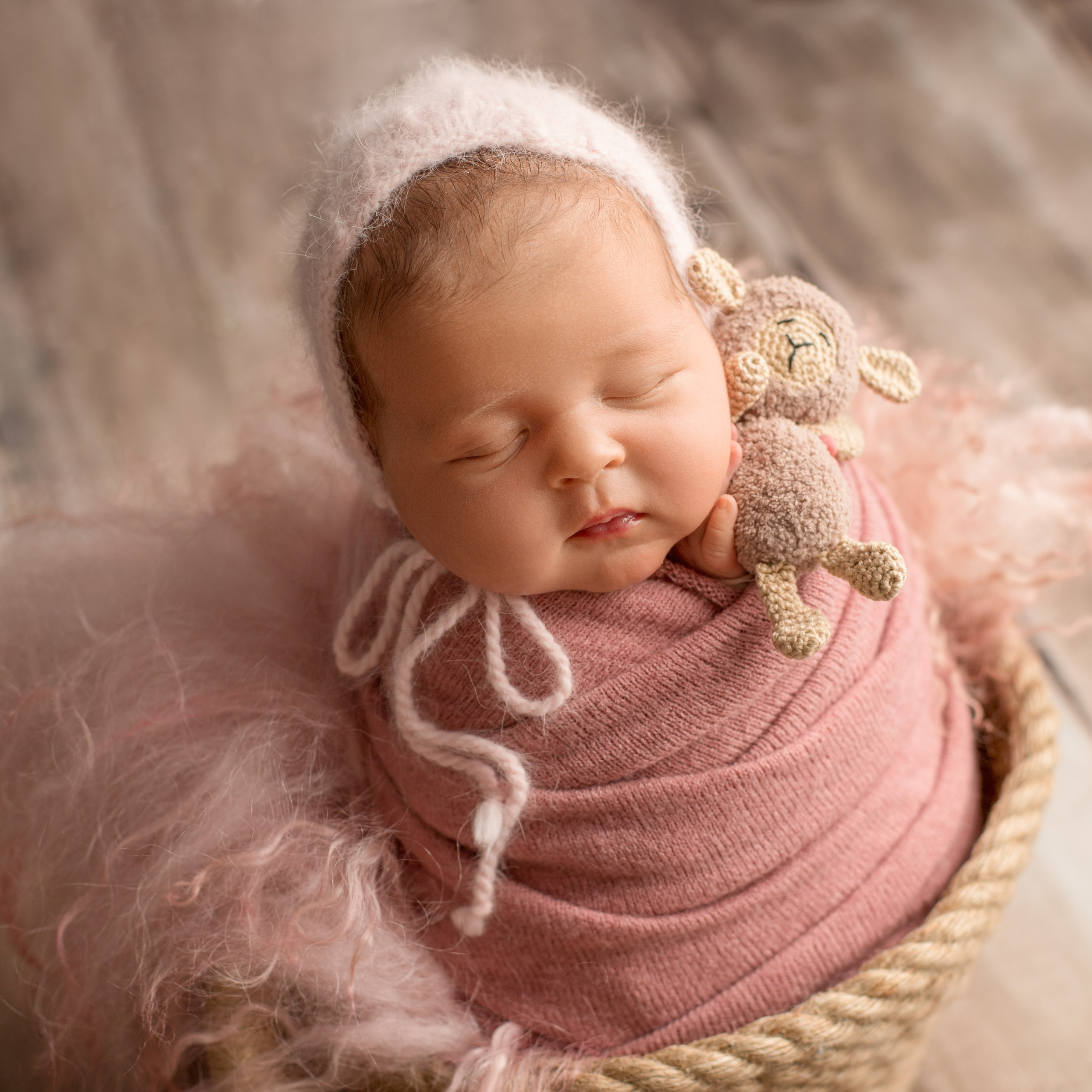 Аня.2,5 недели. Фотограф новорожденных Ольга Джарты