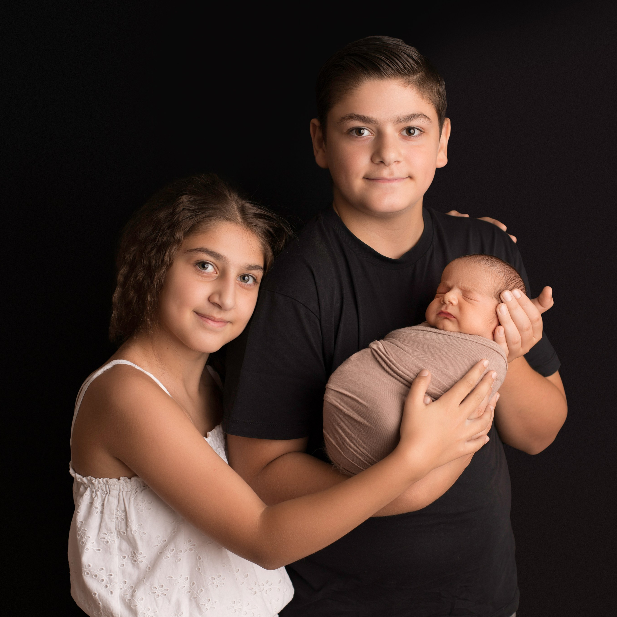 С родителями. Фотограф новорожденных Ольга Джарты