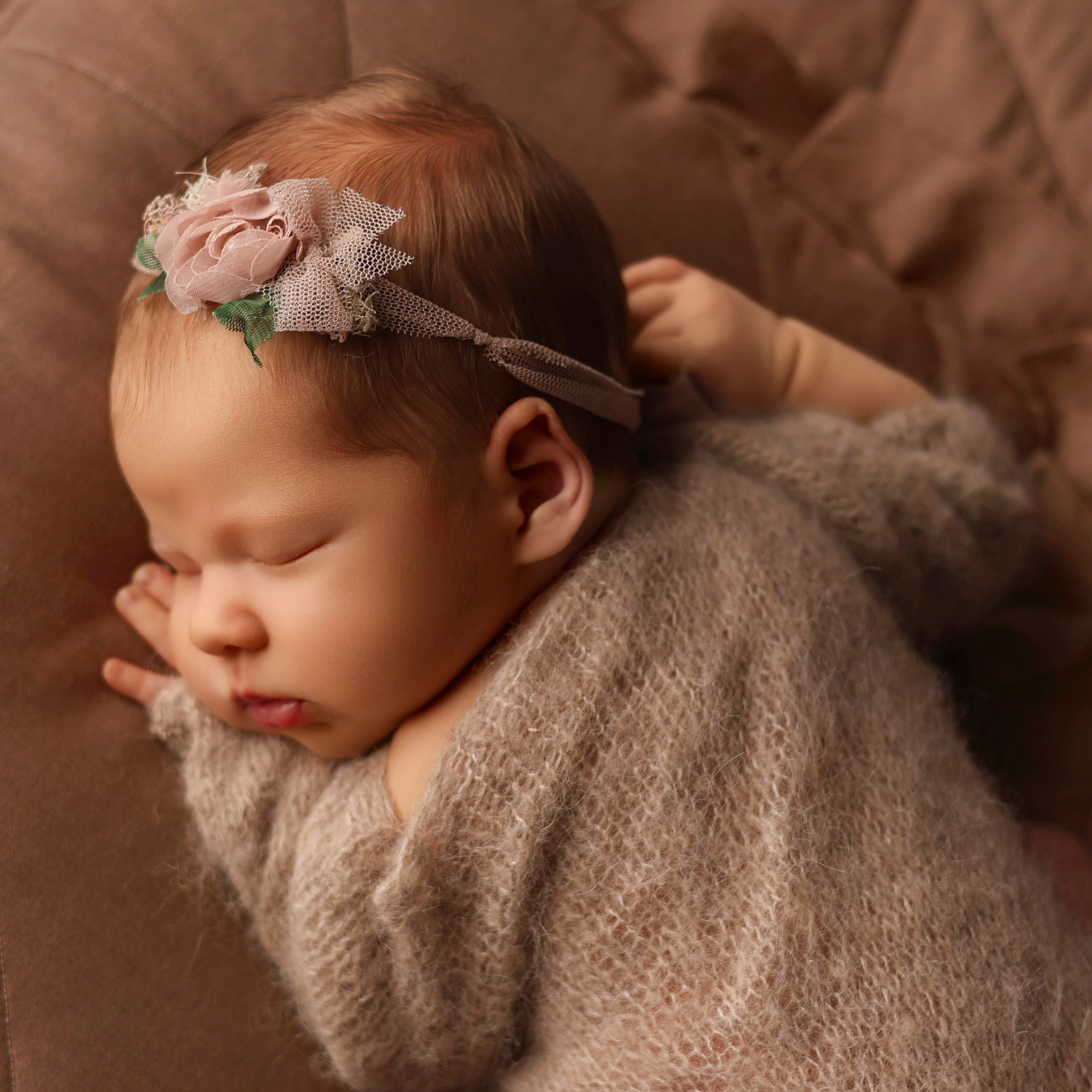 Кира.16 дней. Фотограф новорожденных Ольга Джарты