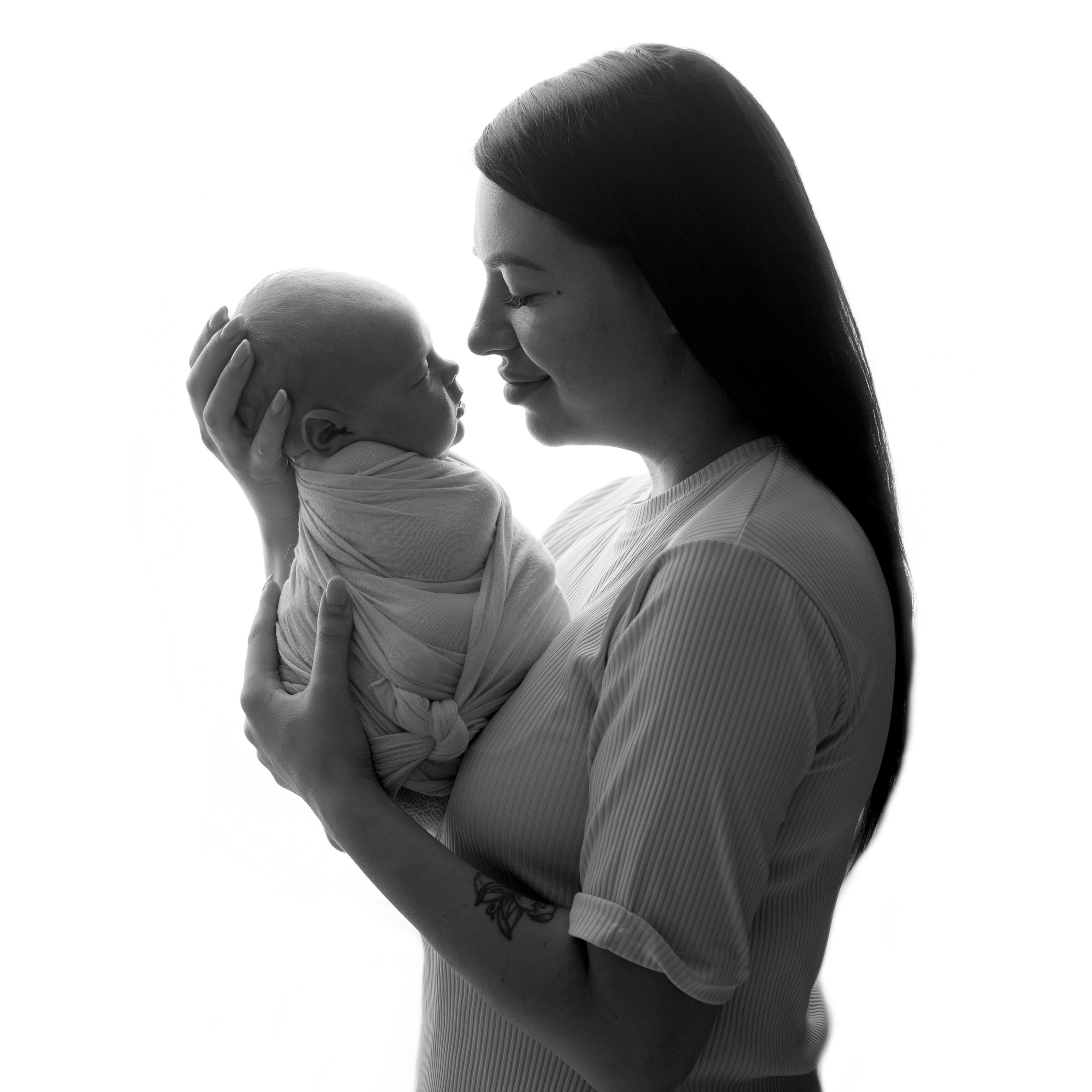 С родителями. Фотограф новорожденных Ольга Джарты