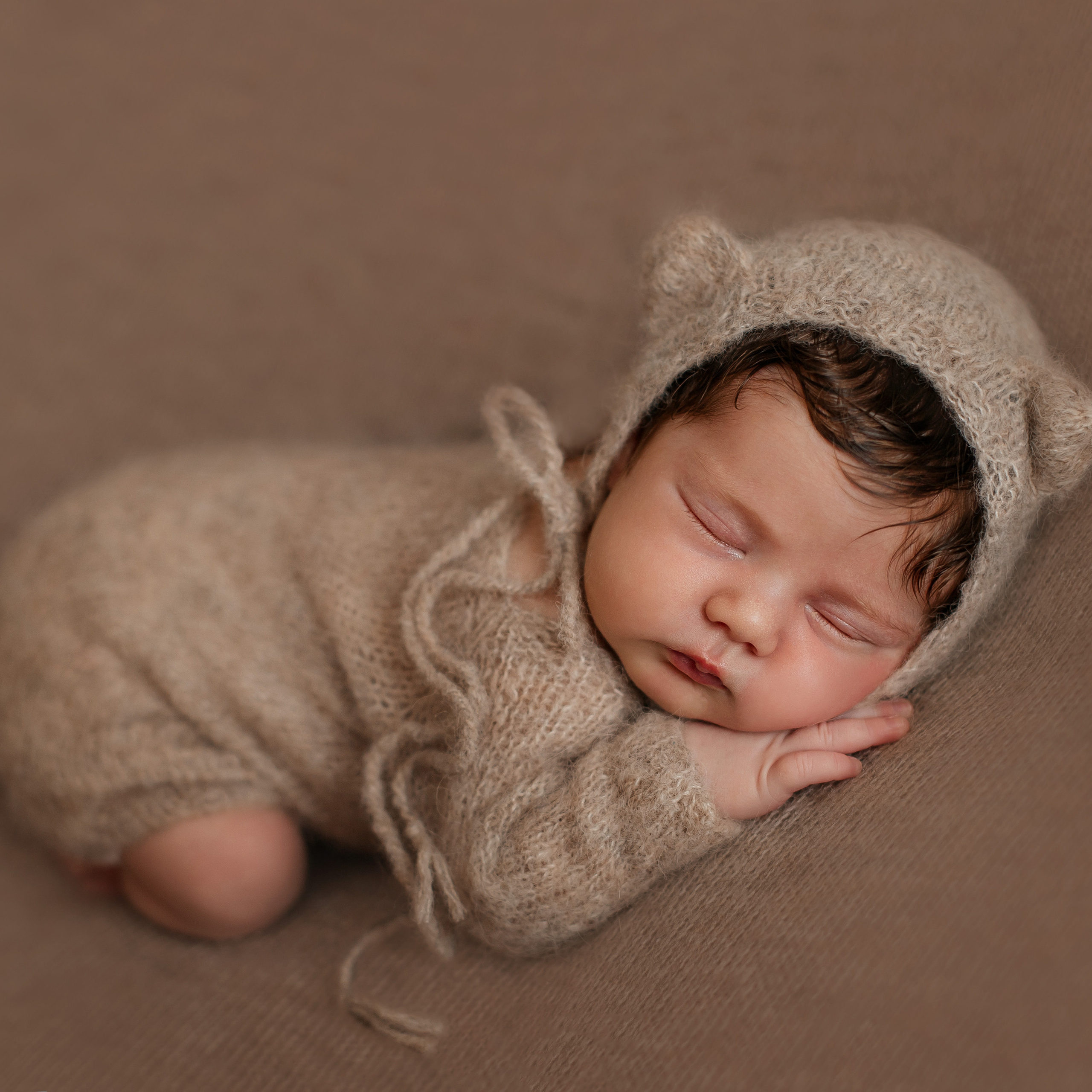 Кира. Чудесная девочка!. Фотограф новорожденных Ольга Джарты