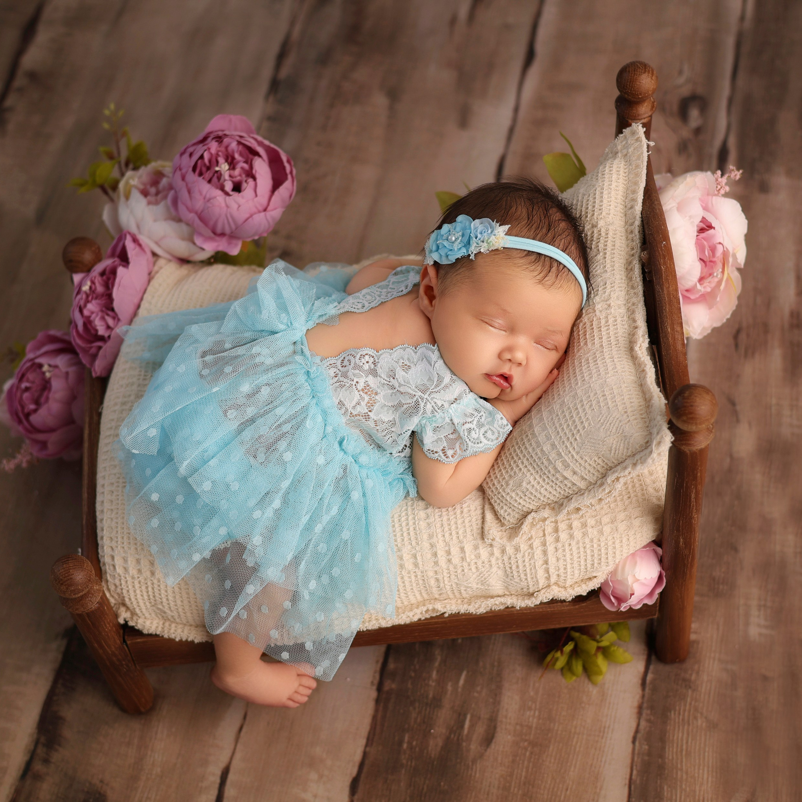 Мария.9 дней. Фотограф новорожденных Ольга Джарты