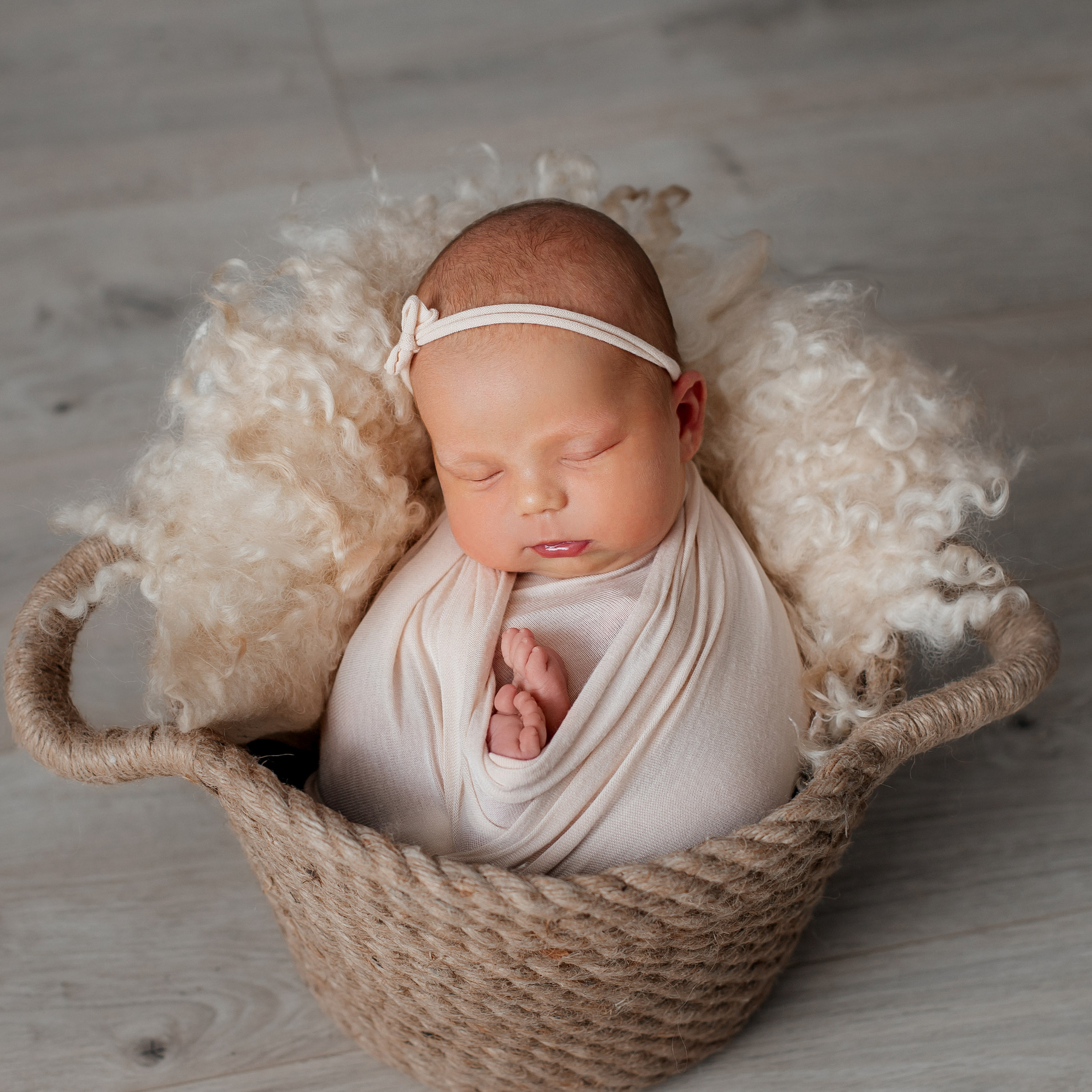 Милая новорожденная Милана. Фотограф новорожденных Ольга Джарты
