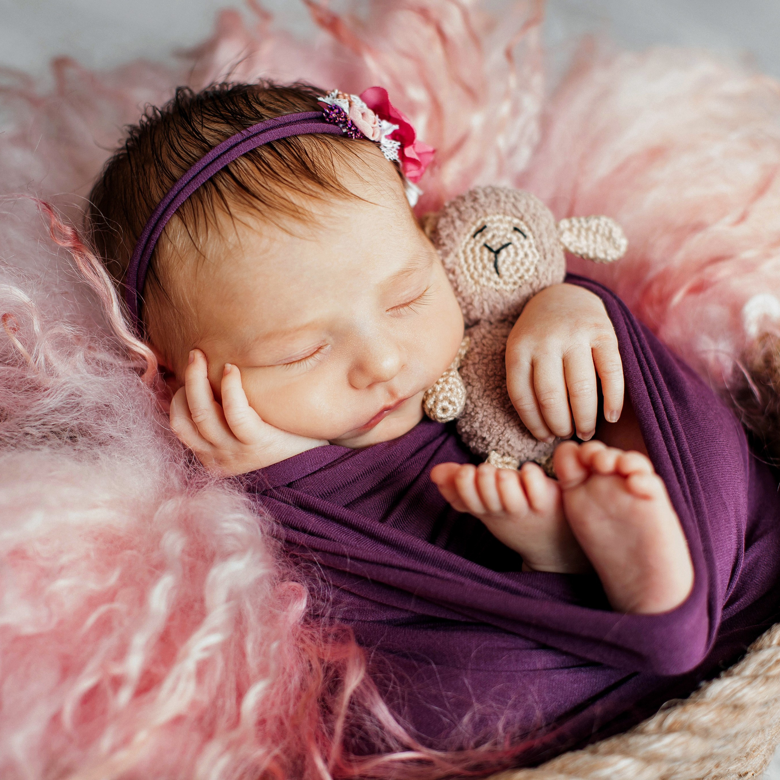 Вера.14 дней. Фотограф новорожденных Ольга Джарты