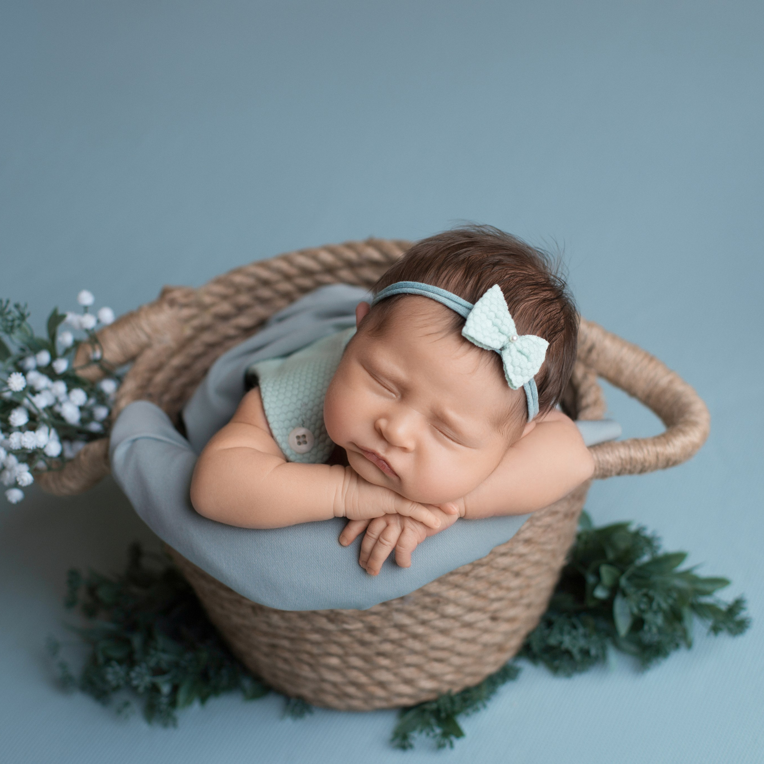 Мира. 3 недели. Фотограф новорожденных Ольга Джарты