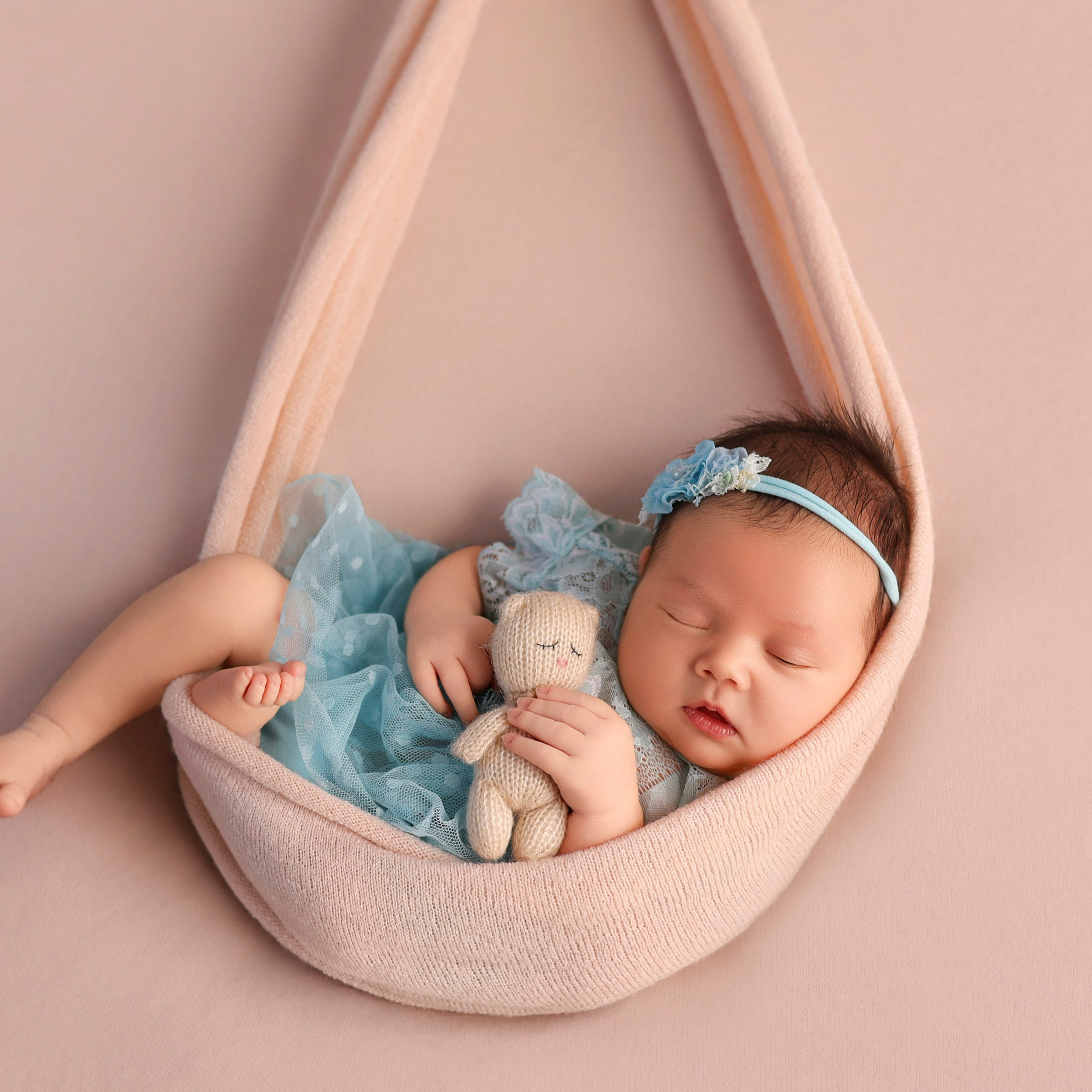 Мария.9 дней. Фотограф новорожденных Ольга Джарты