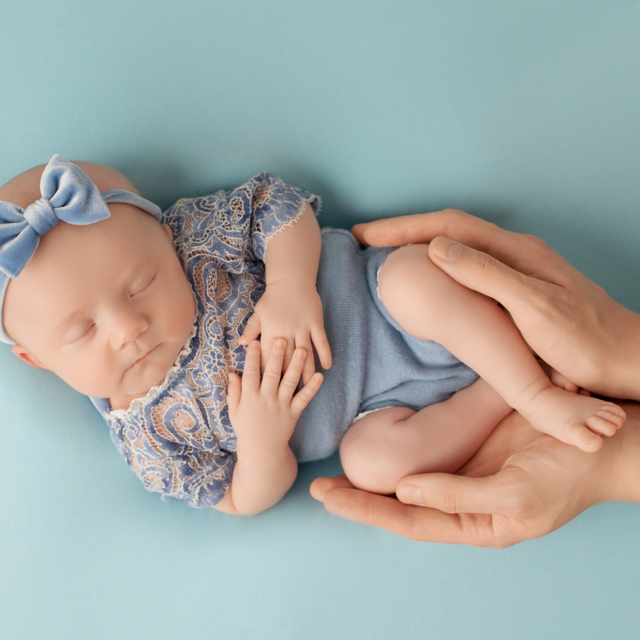 Соня. 1 мес. и 1 нед. Фотограф новорожденных Ольга Джарты