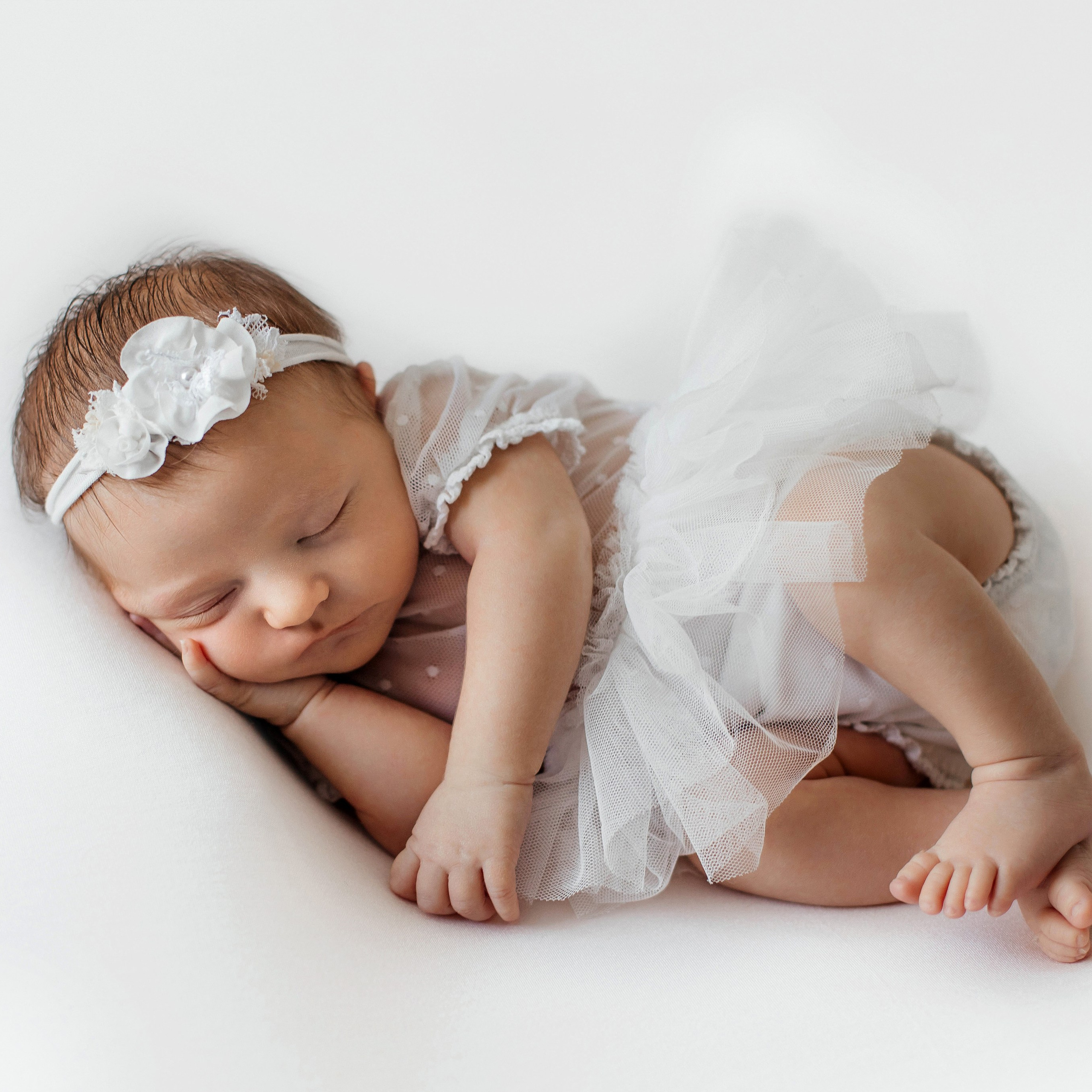 Вера.14 дней. Фотограф новорожденных Ольга Джарты