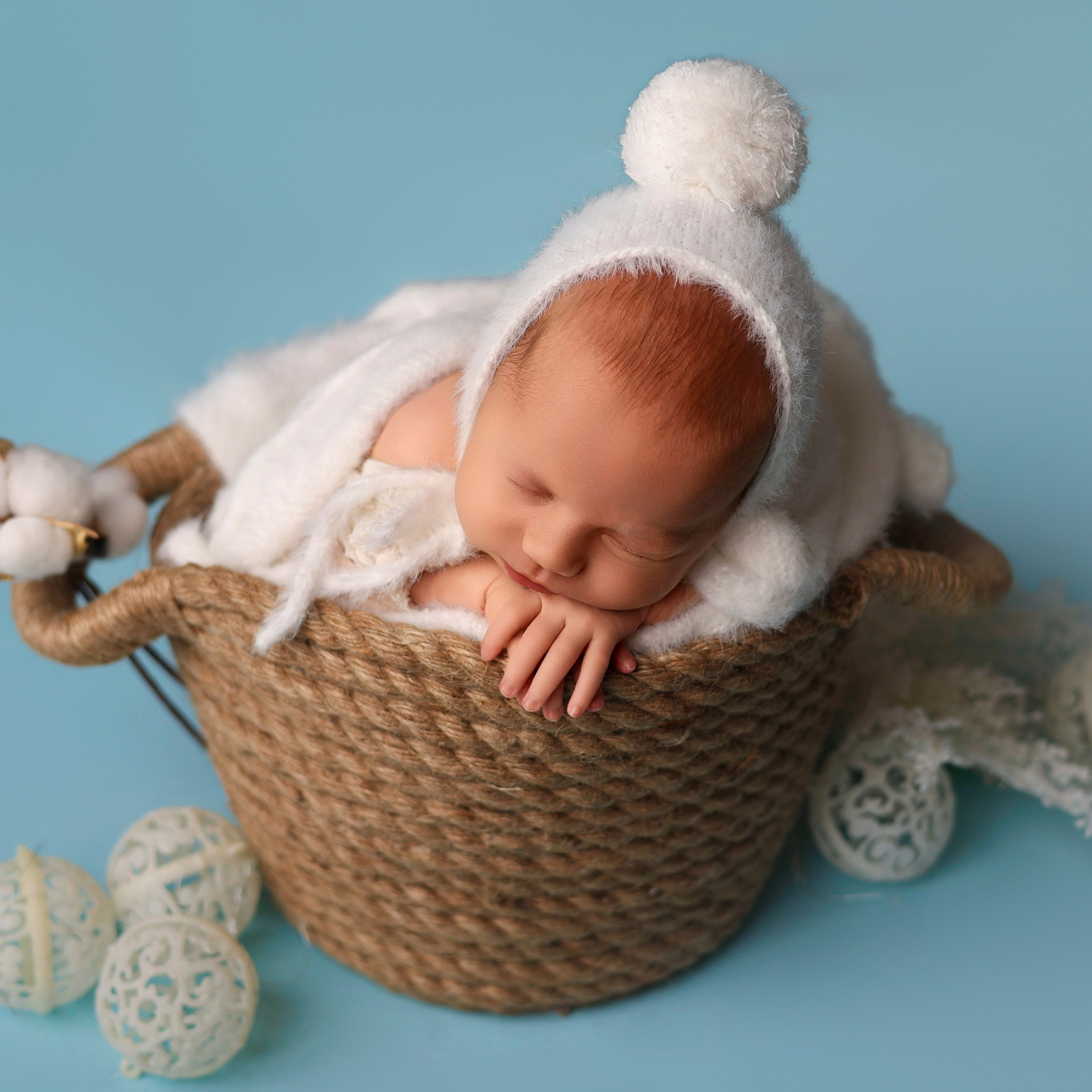 Есения.15 дней. Фотограф новорожденных Ольга Джарты