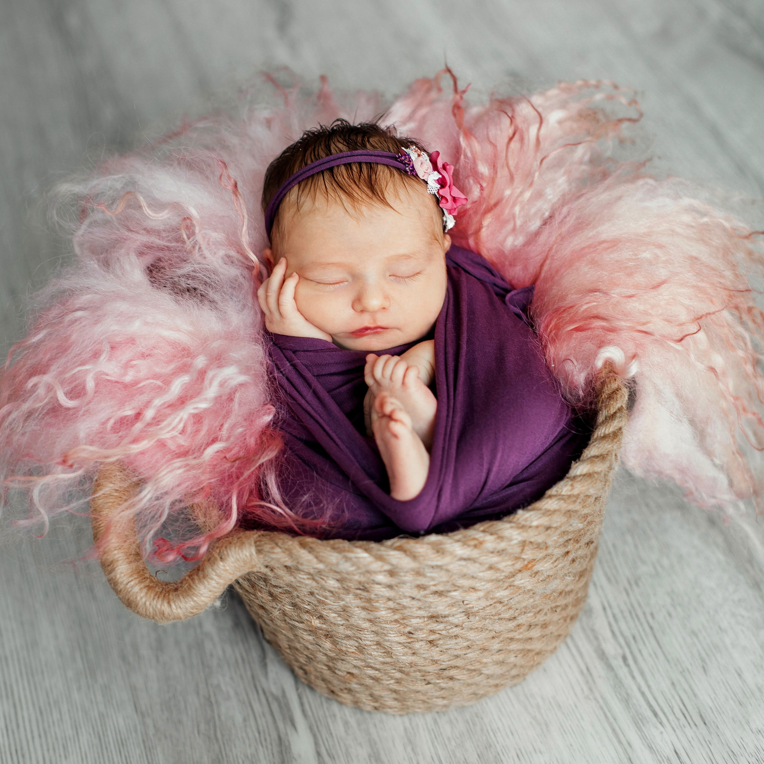 Вера.14 дней. Фотограф новорожденных Ольга Джарты