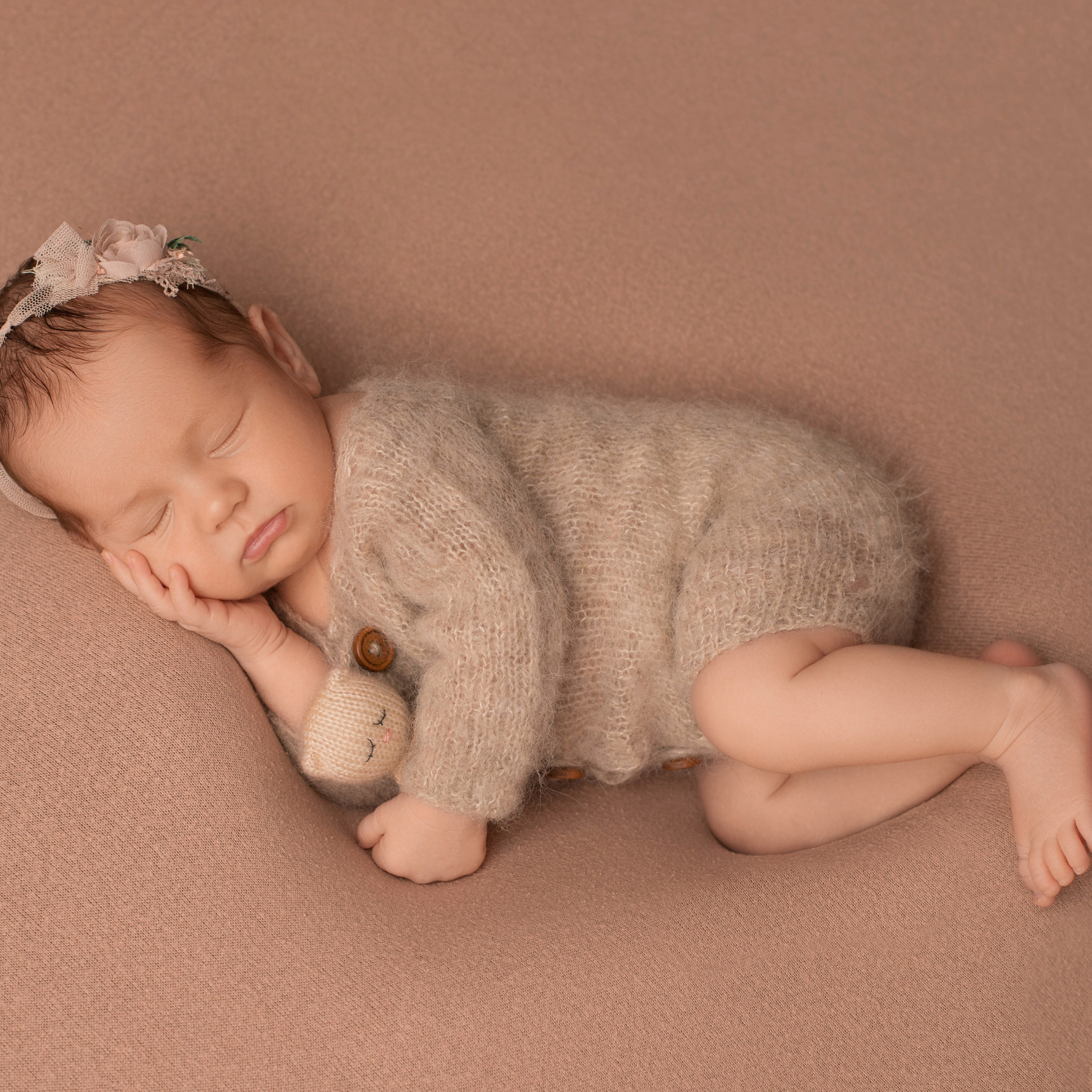 Маша. 1 мес. Фотограф новорожденных Ольга Джарты