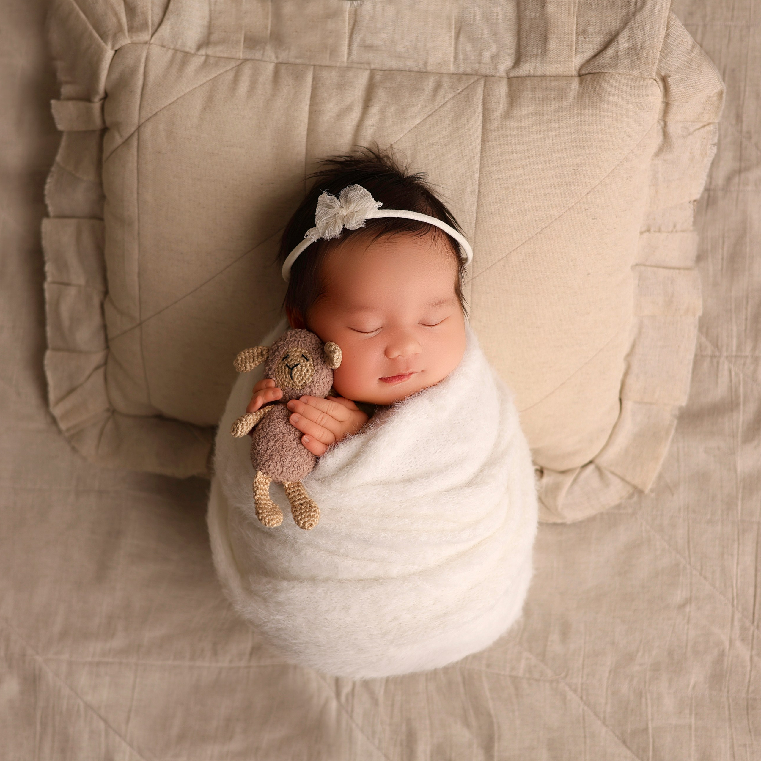 Вера. 7 дней. Фотограф новорожденных Ольга Джарты