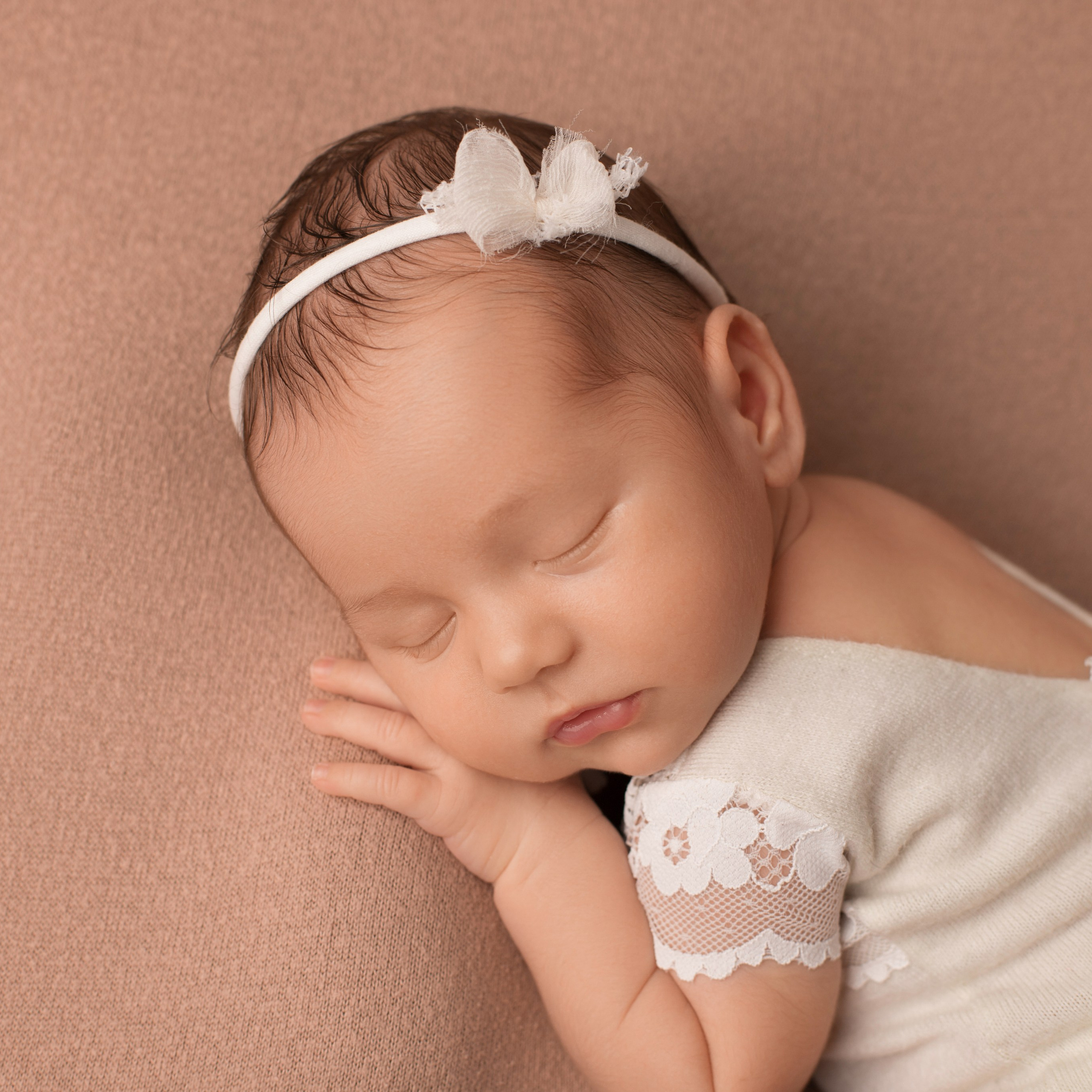 Маша. 1 мес. Фотограф новорожденных Ольга Джарты