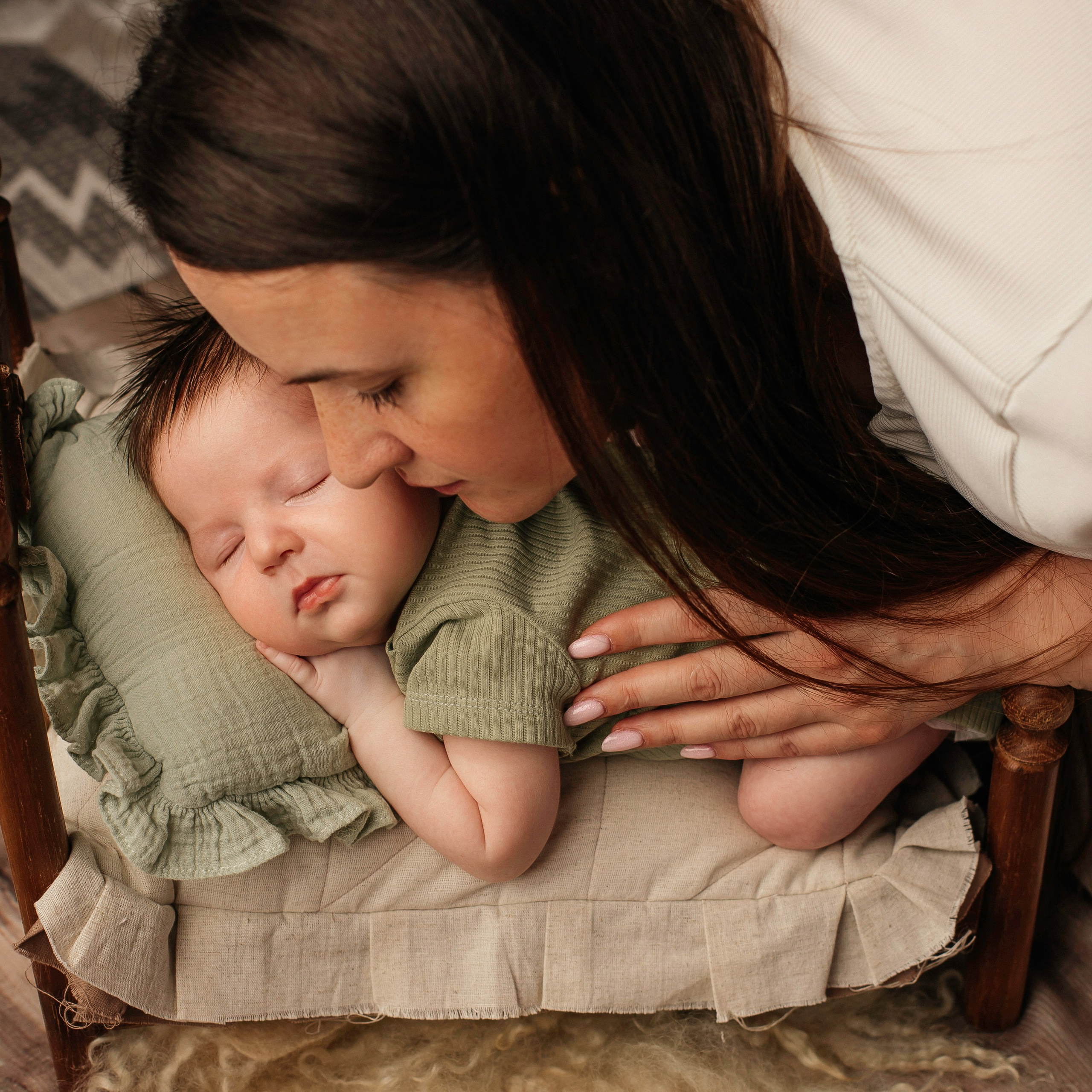 Саша. 2 месяца. Фотограф новорожденных Ольга Джарты