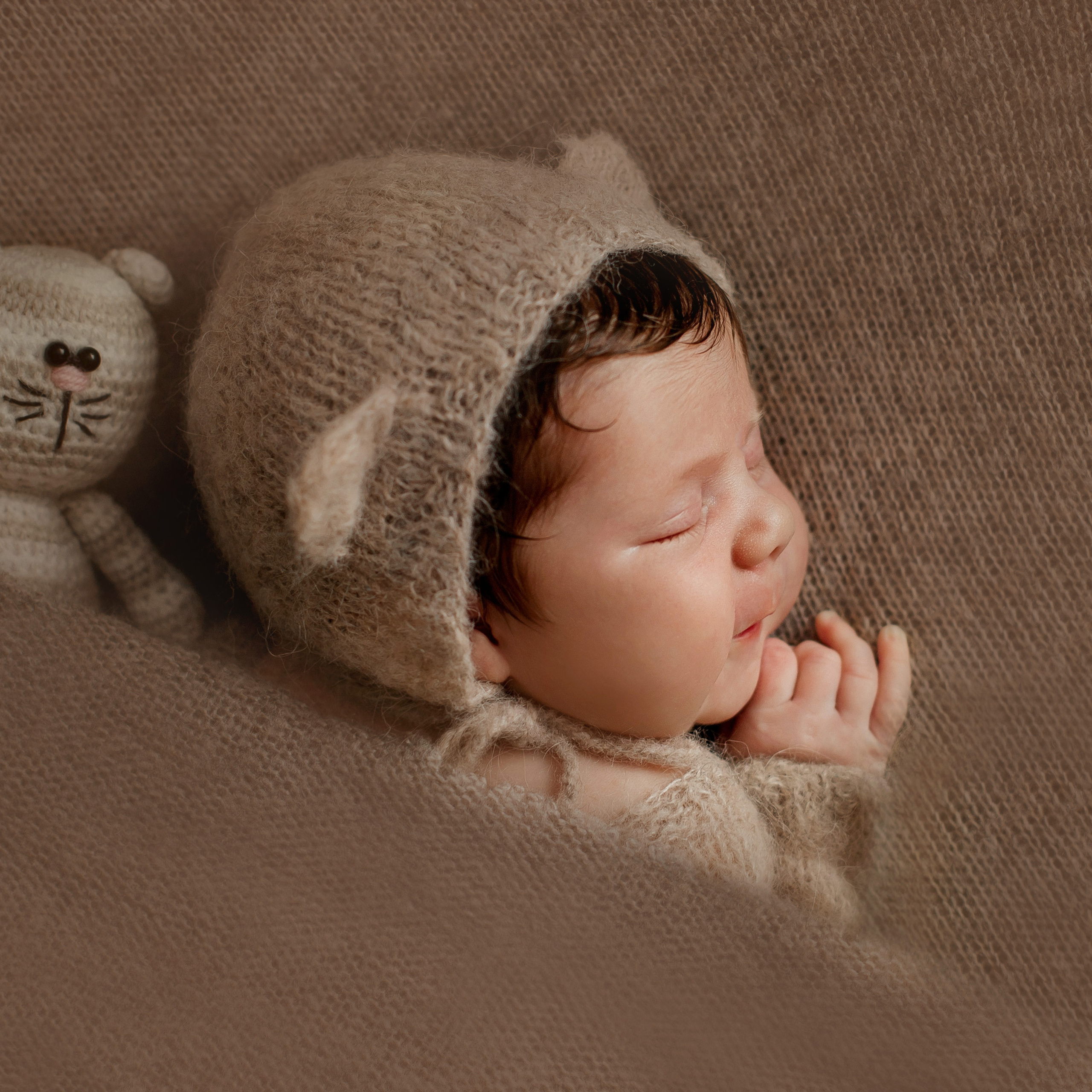 Кира. Чудесная девочка!. Фотограф новорожденных Ольга Джарты