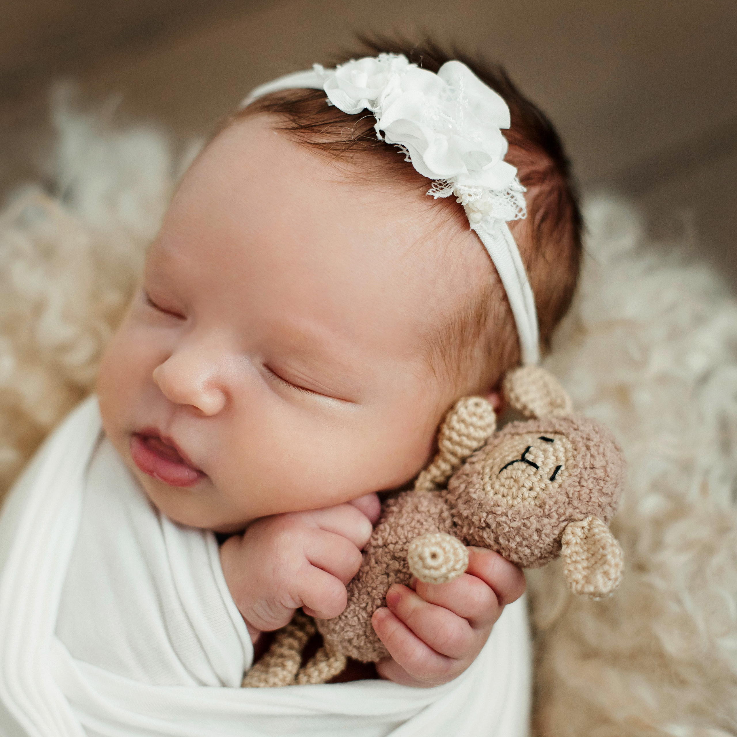 Аделина.3 недели. Фотограф новорожденных Ольга Джарты