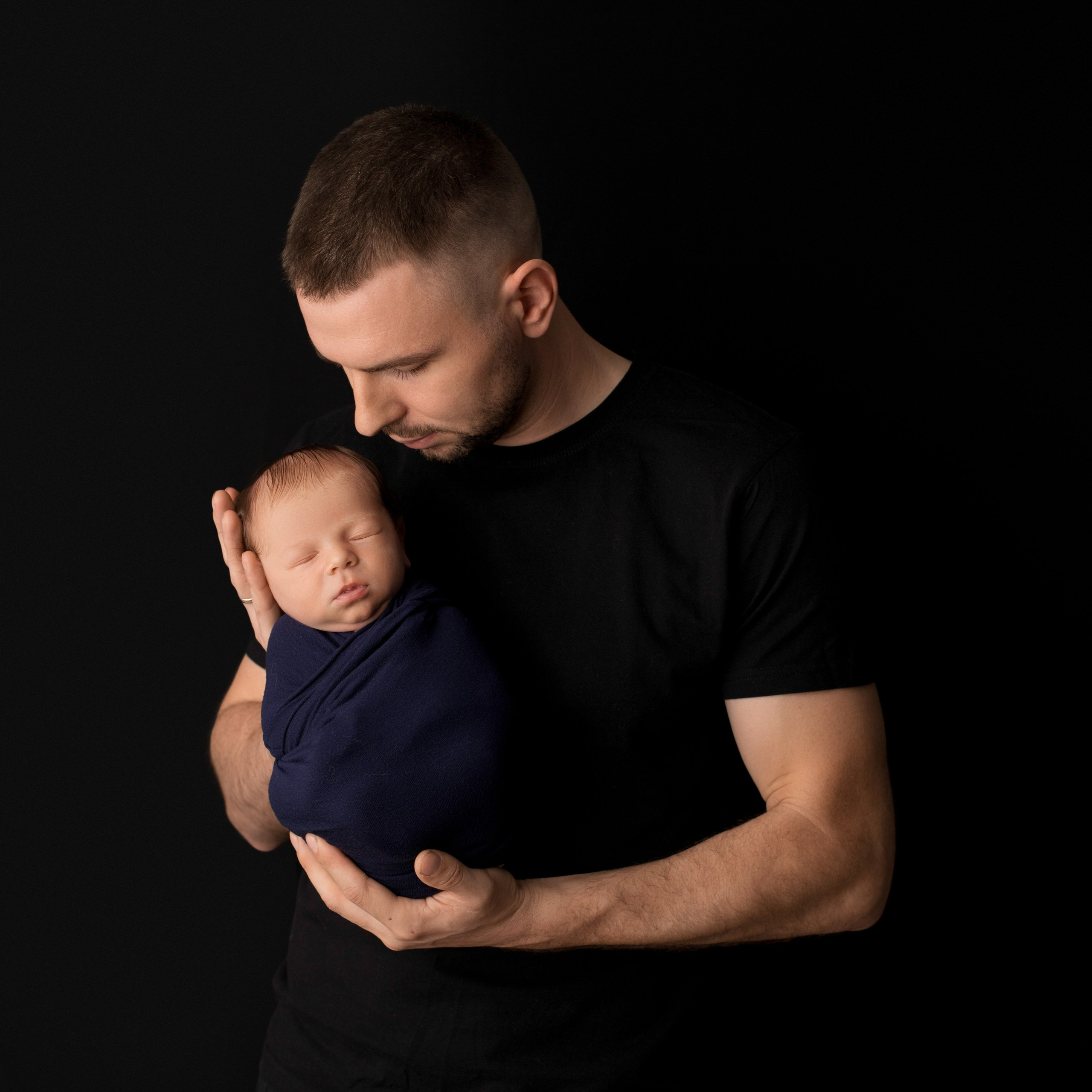 С родителями. Фотограф новорожденных Ольга Джарты