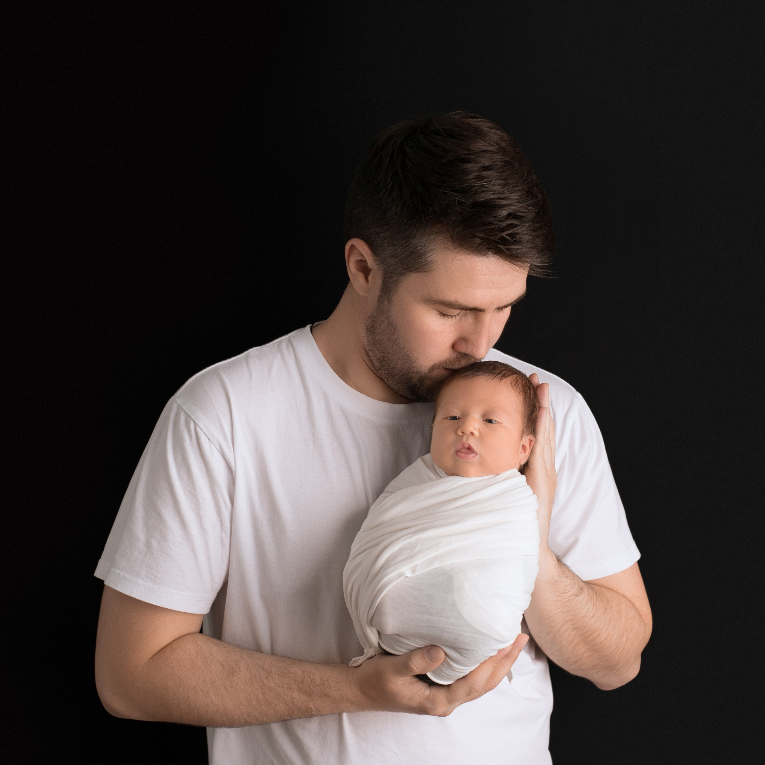 С родителями. Фотограф новорожденных Ольга Джарты