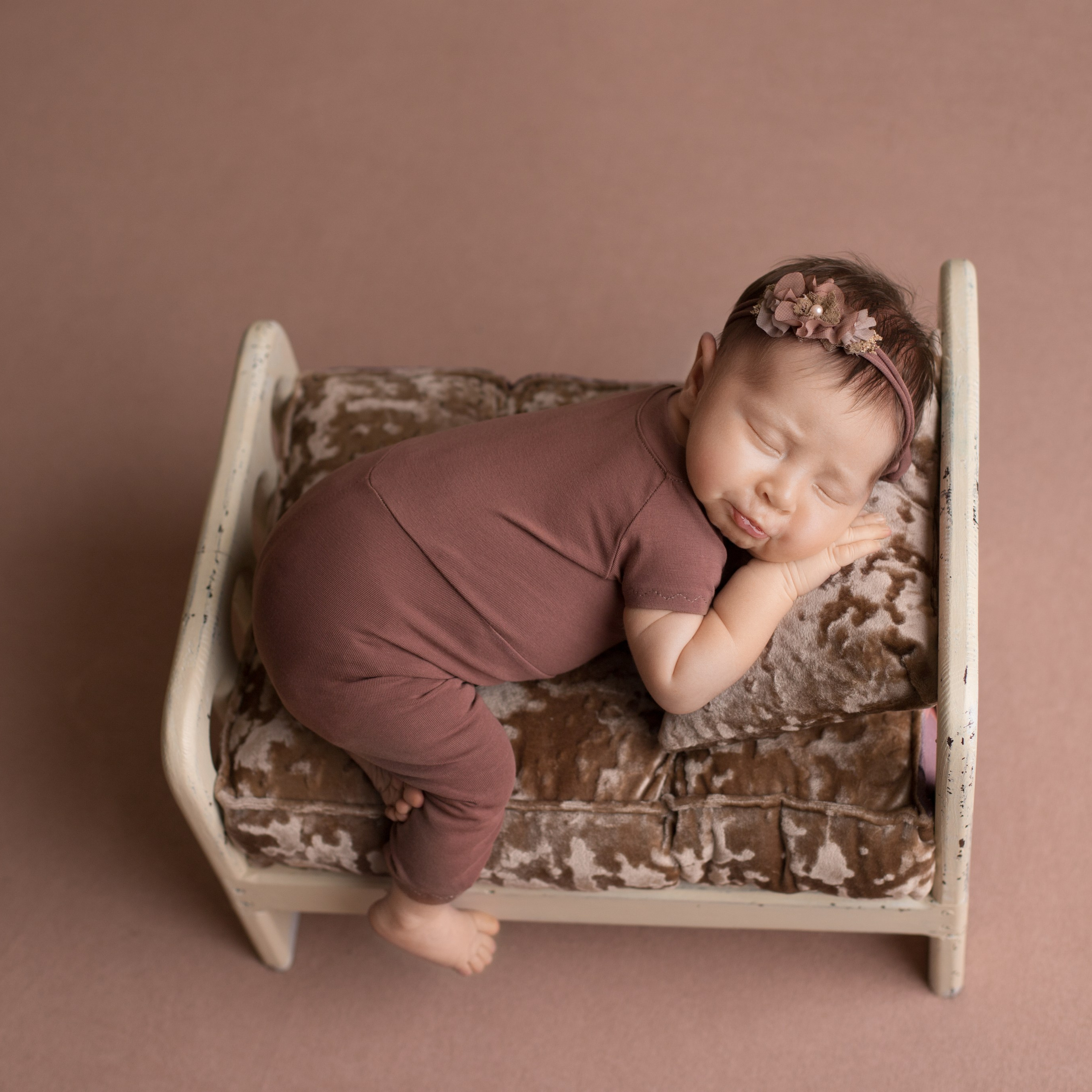 Мира. 3 недели. Фотограф новорожденных Ольга Джарты