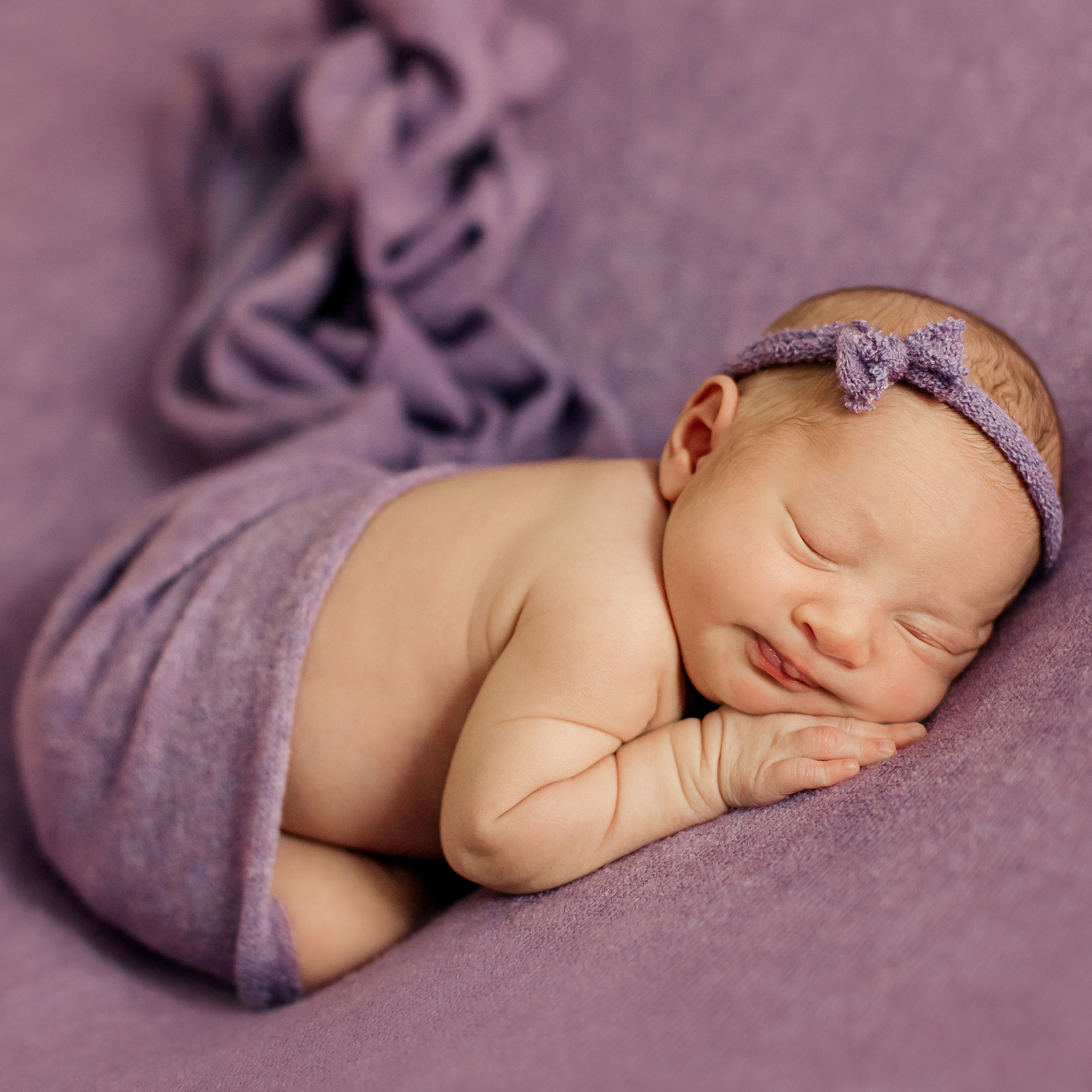 Кира - 7 дней. Фотограф новорожденных Ольга Джарты