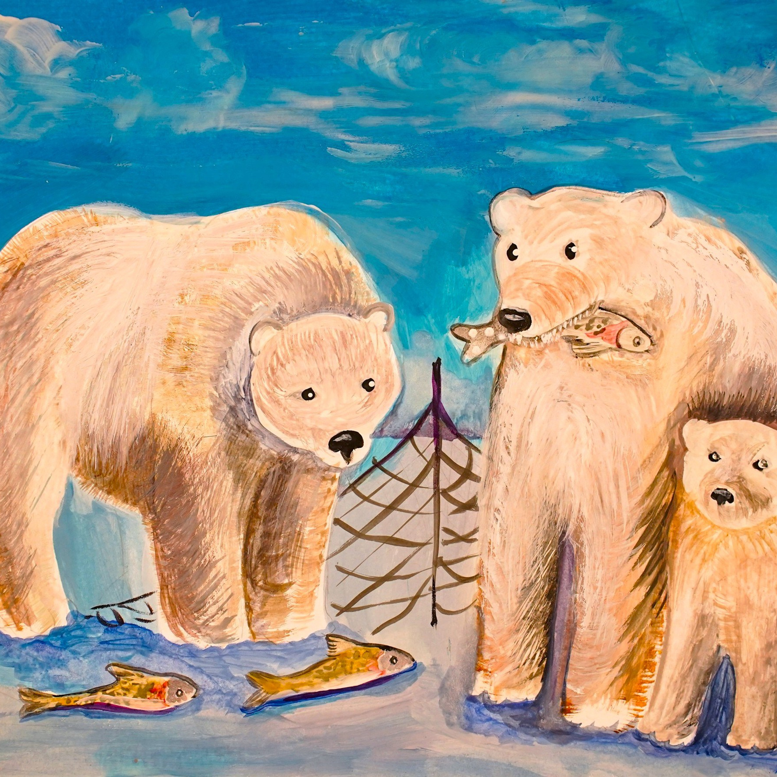 Белые медведи. ЦССВ "Радуга" г. Москва