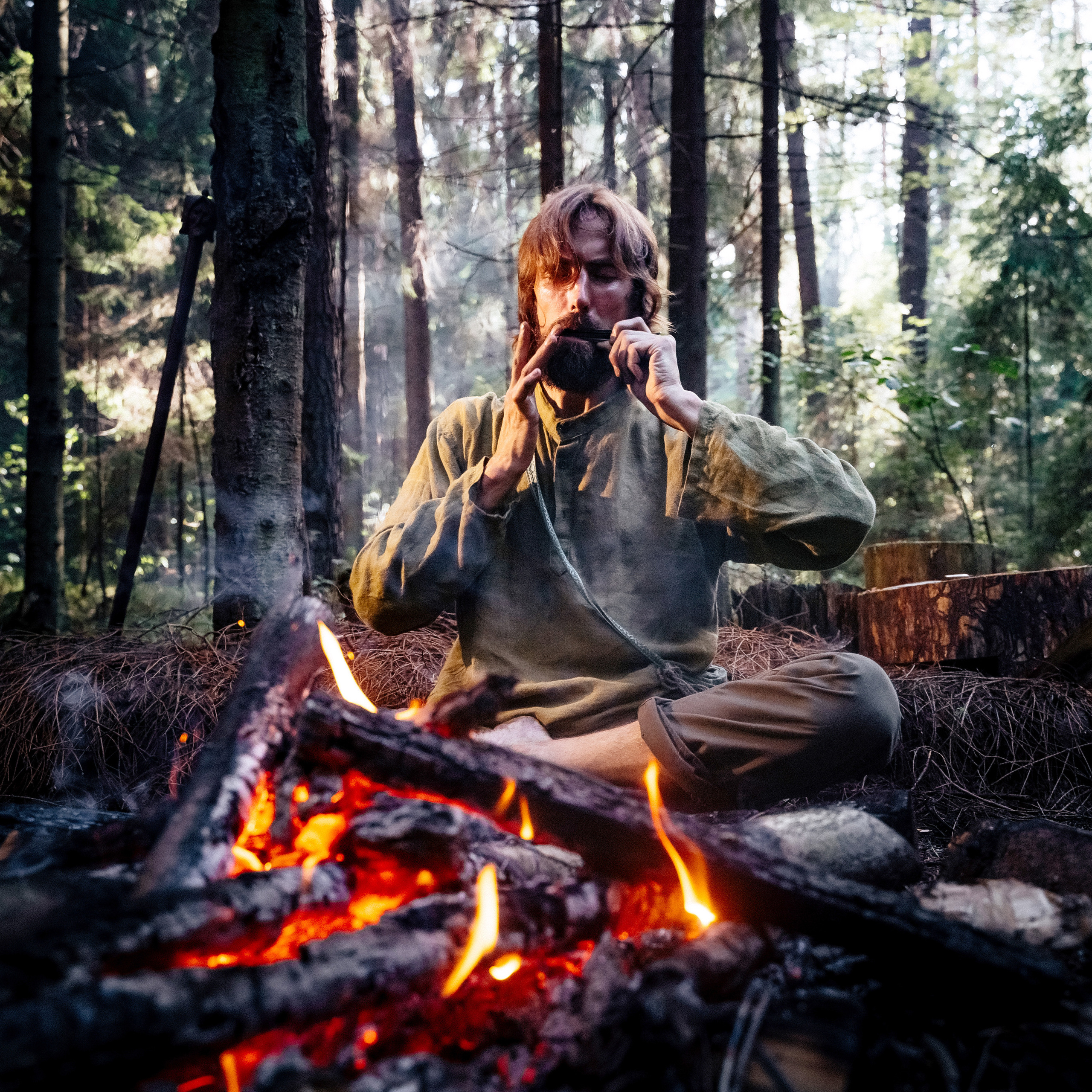 Колдун в лесу