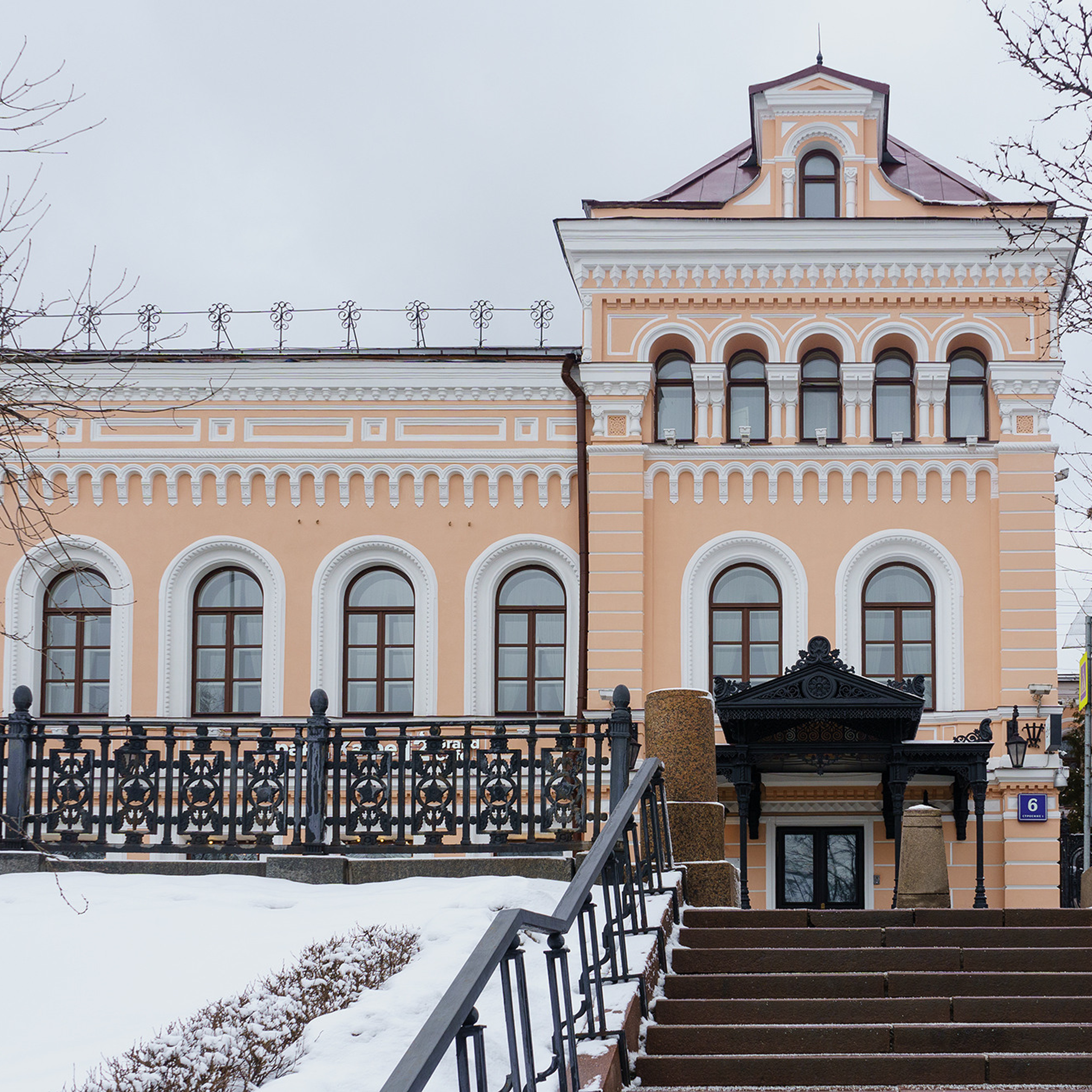 Москва снежная